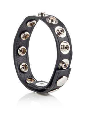 Performance masculine CalExotics COLT Leather C/B Strap 8-snap