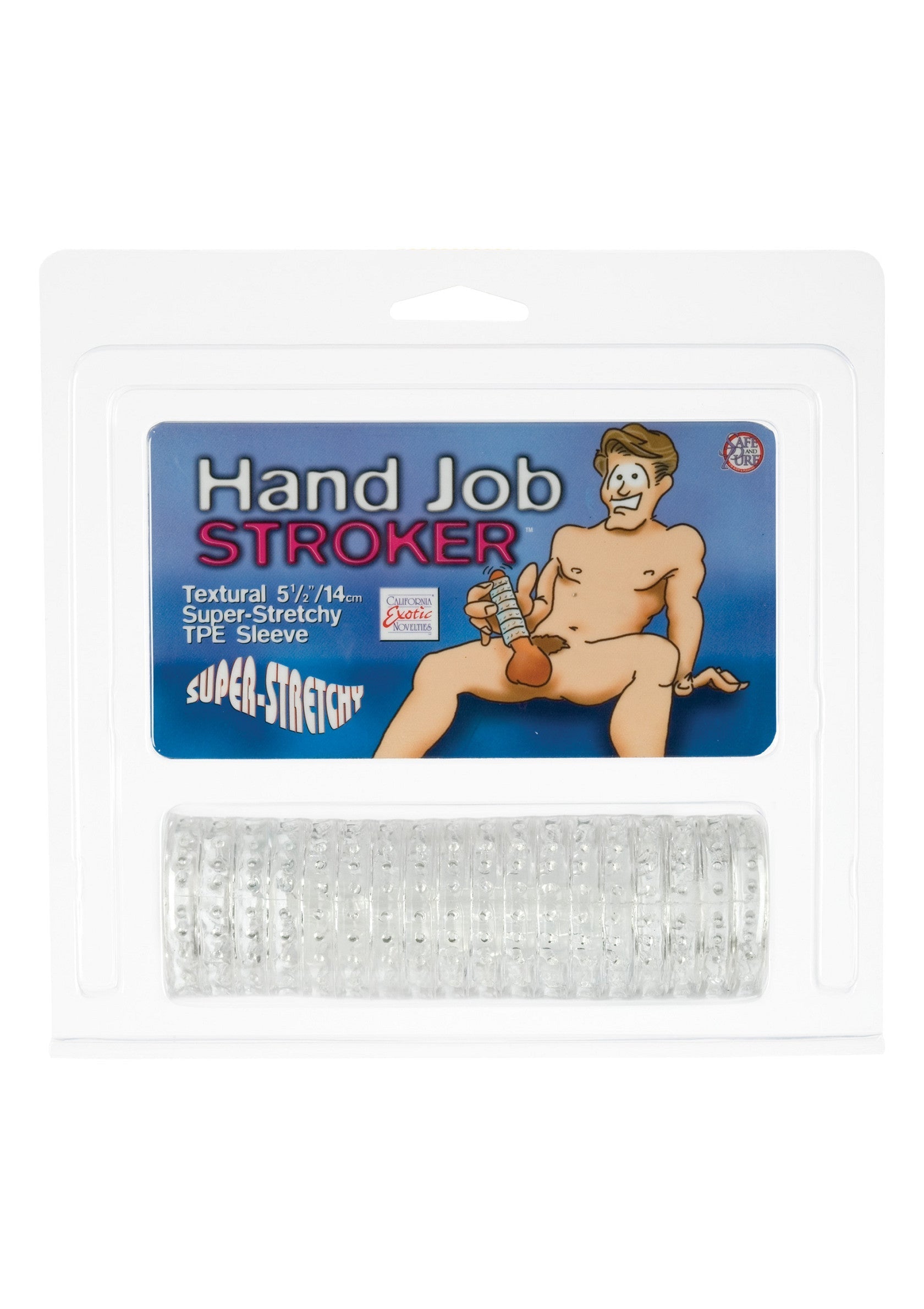 Masturbateur CalExotics Hand Job Stroker Clear