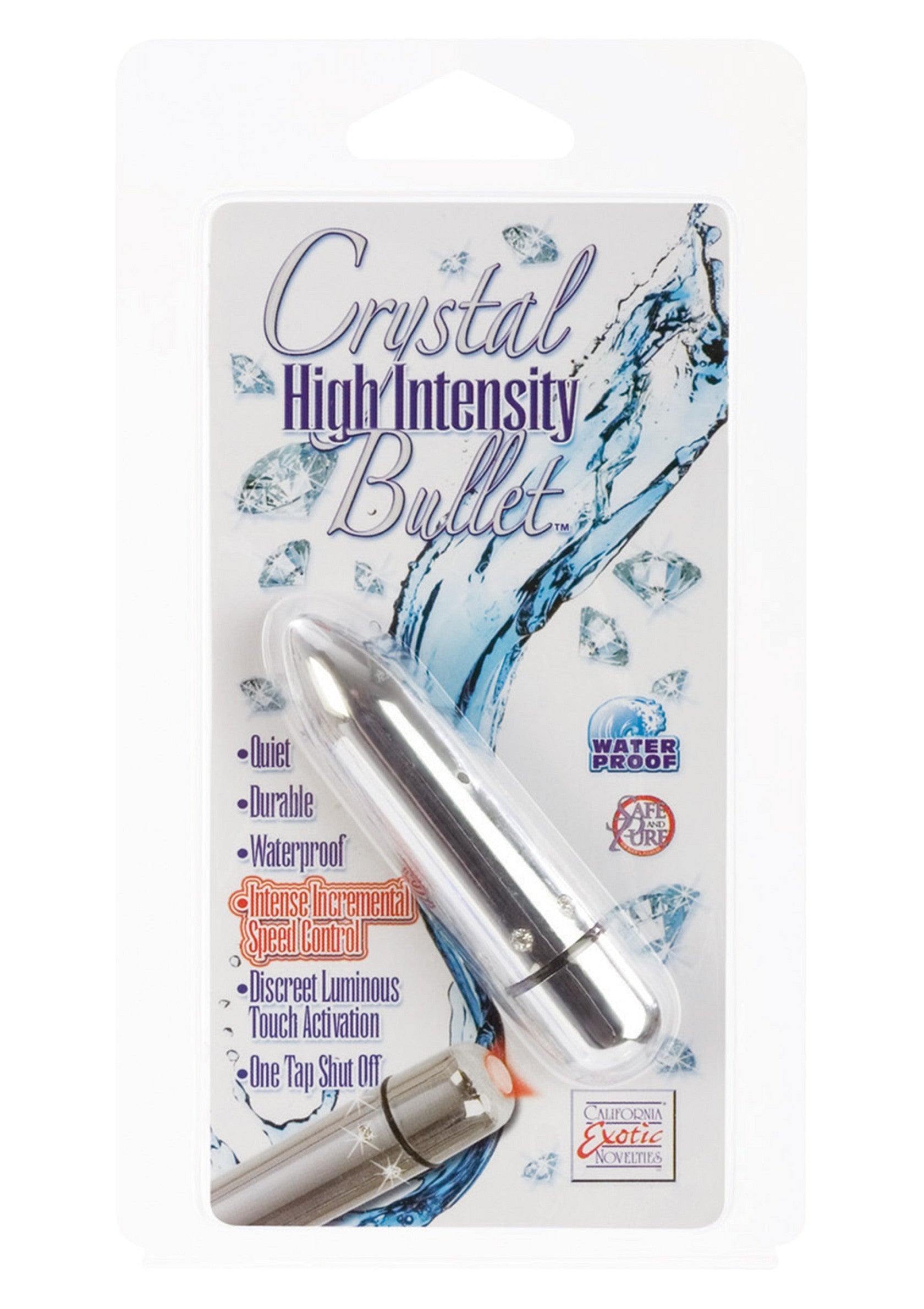 Stimulateur CalExotics Crystal High Intensity Bullet