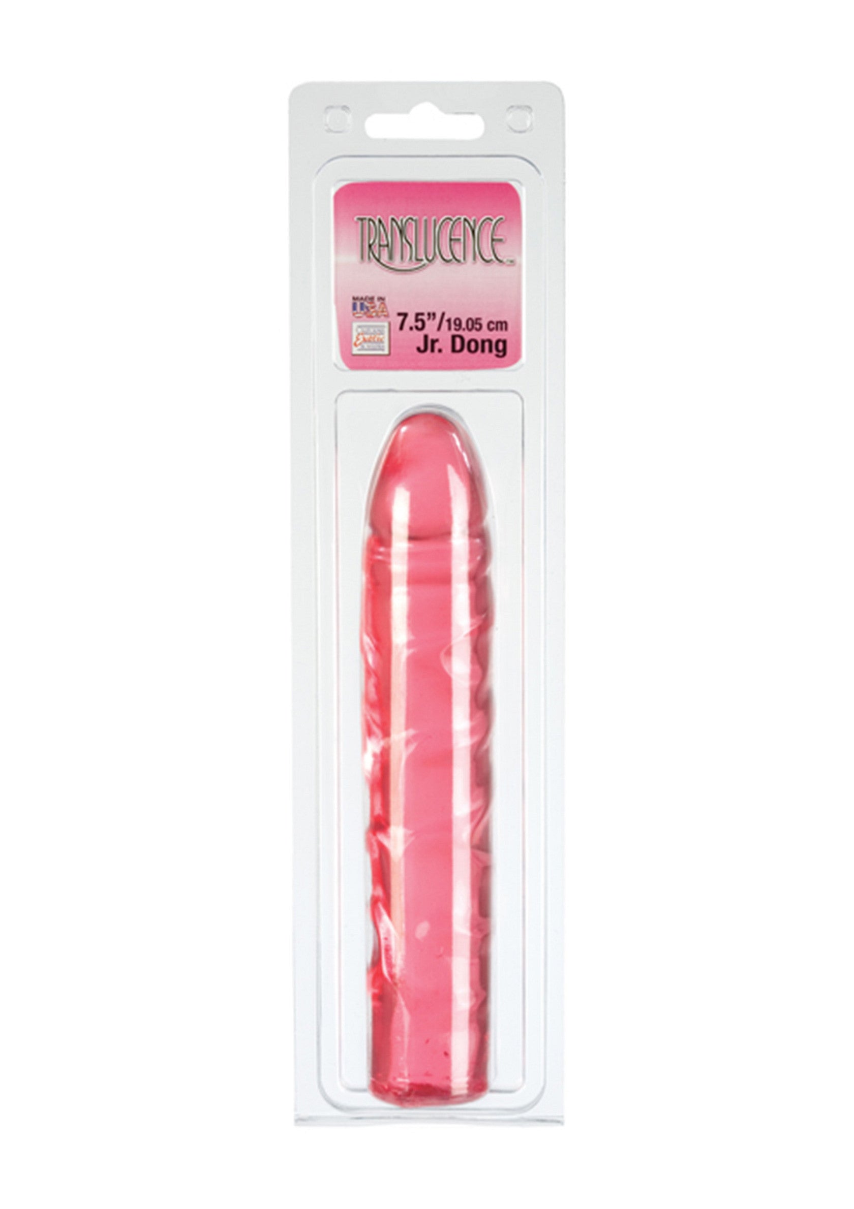 Dildo CalExotics Translucence Junior Dong 7.5 inch