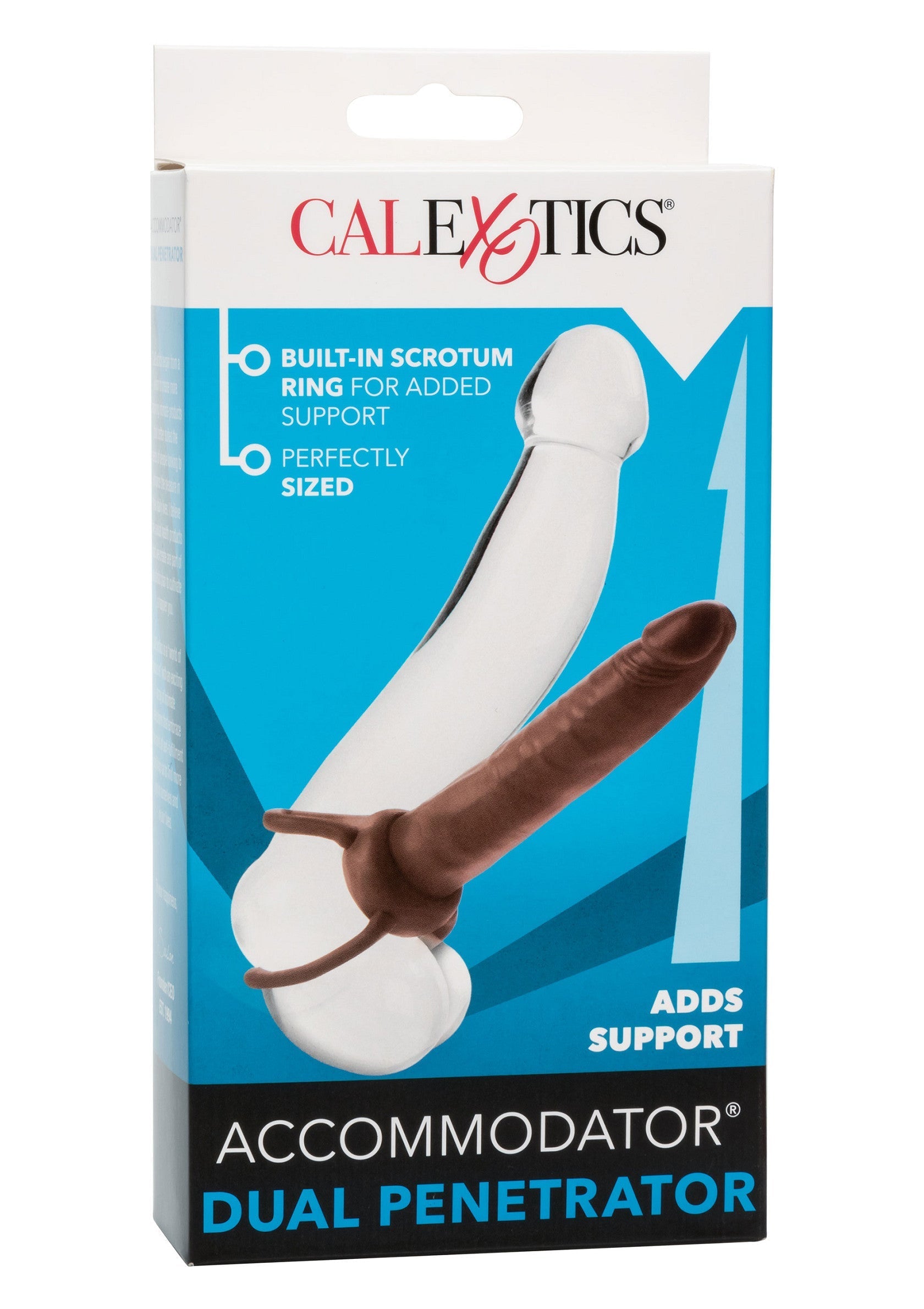 Gode-ceinture CalExotics Accommodator dual Penetrator