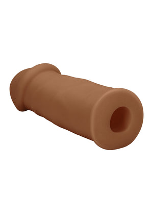 Performance masculine CalExotics Futurotic Penis Extender Brown
