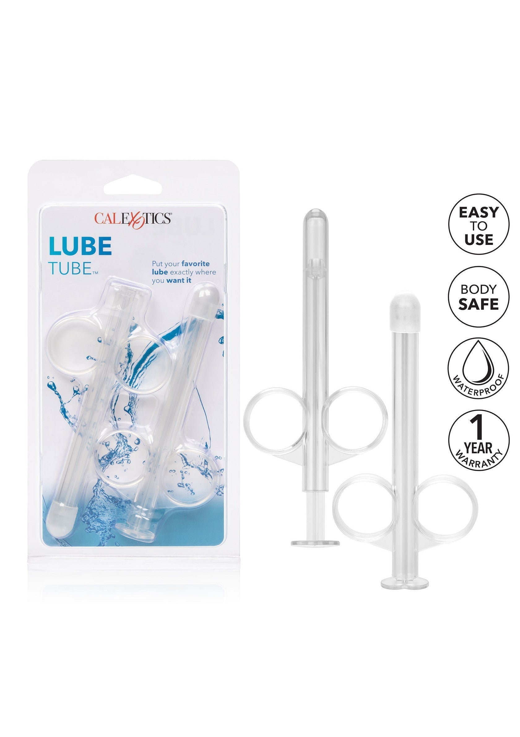Jouet anal CalExotics Lube Tube 2 pcs