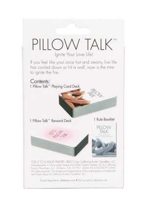 Jeu coquin CalExotics Pillow Talk