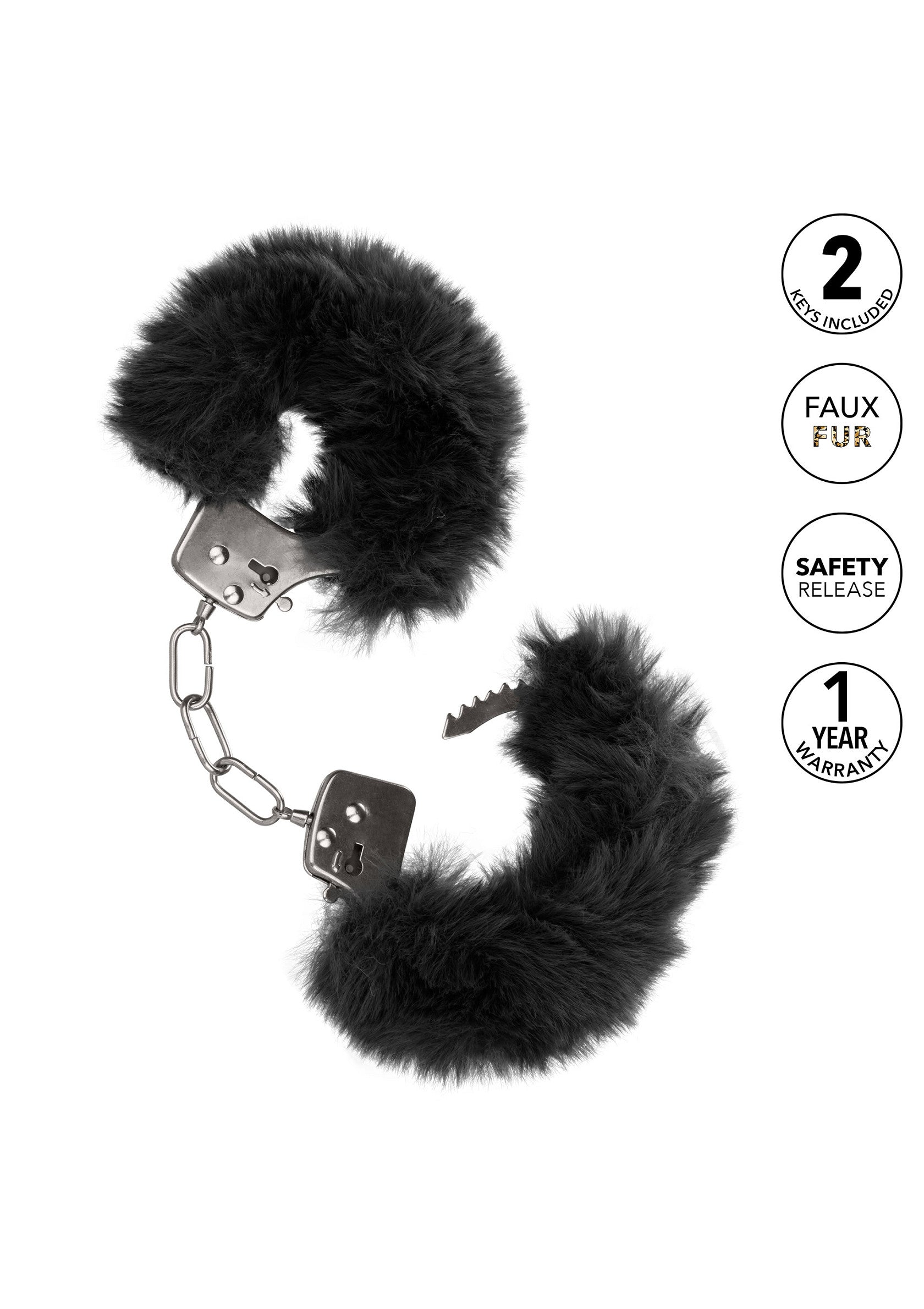 Accessoire BDSM CalExotics Ultra Fluffy Furry Cuffs