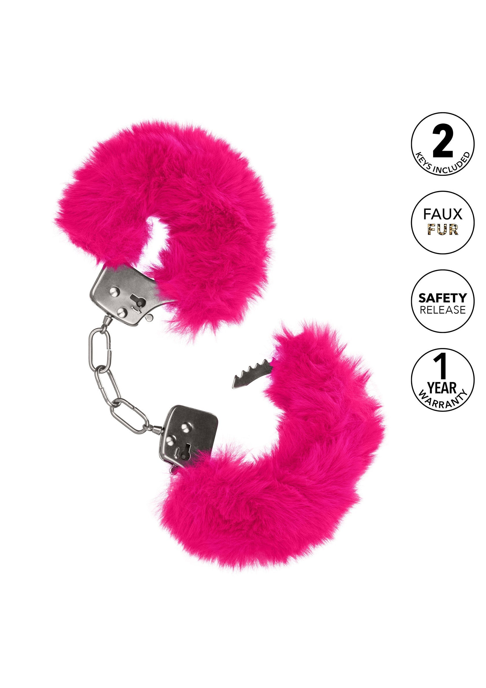 Accessoire BDSM CalExotics Ultra Fluffy Furry Cuffs