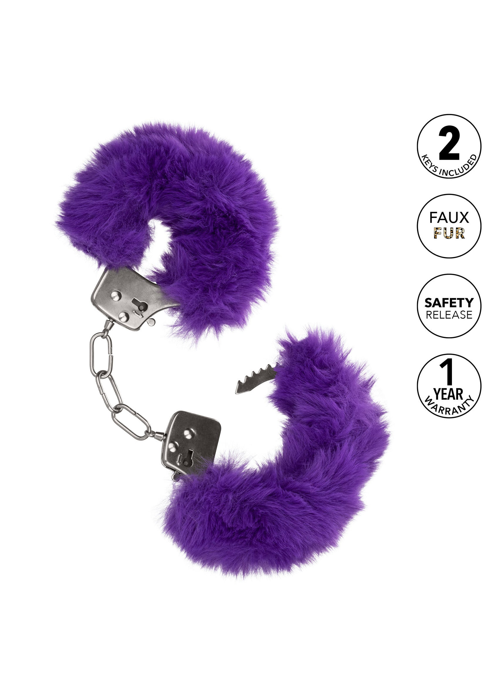 Accessoire BDSM CalExotics Ultra Fluffy Furry Cuffs