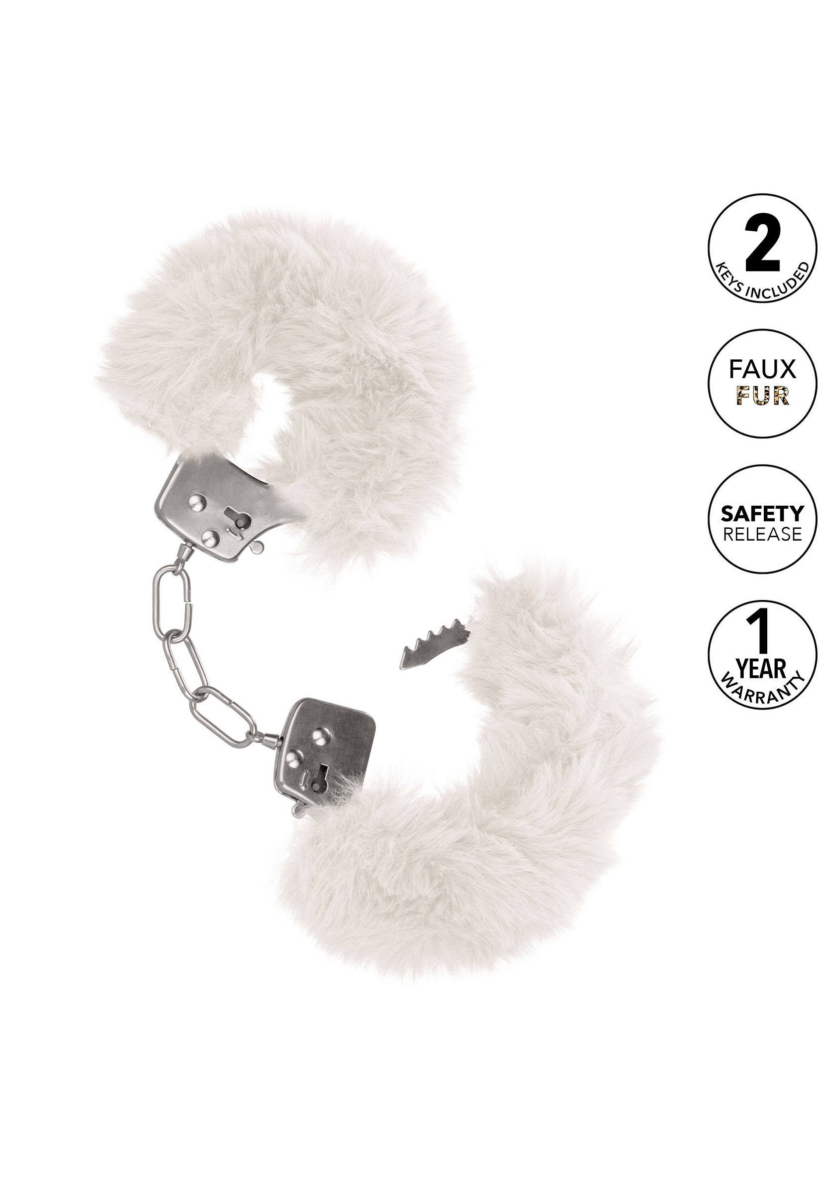 Accessoire BDSM CalExotics Ultra Fluffy Furry Cuffs