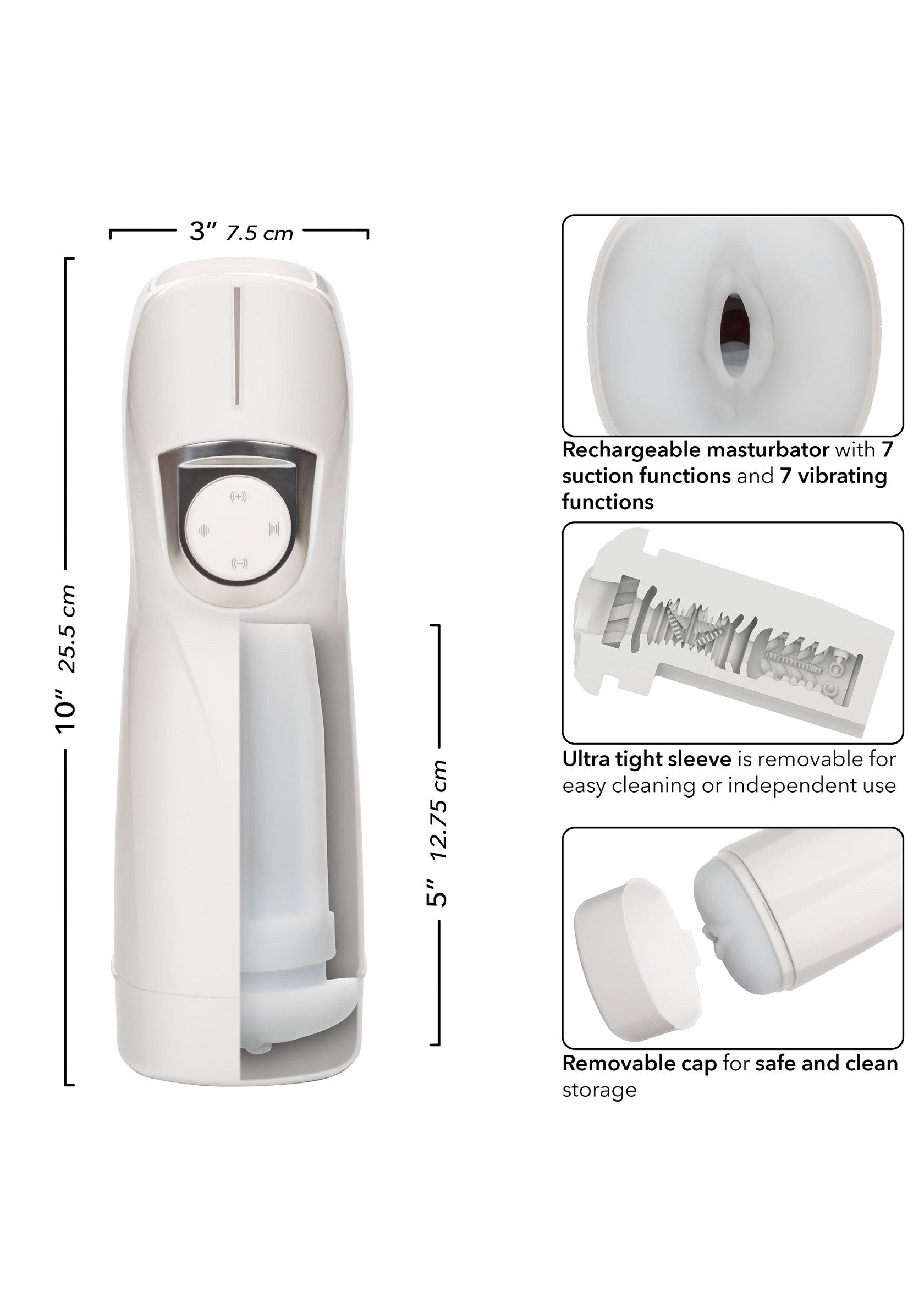 Masturbateur CalExotics Lifelike Pulsar Stroker