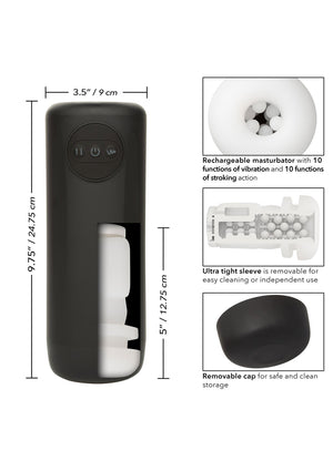 Masturbateur CalExotics Vibrating & Thrusting Stroker