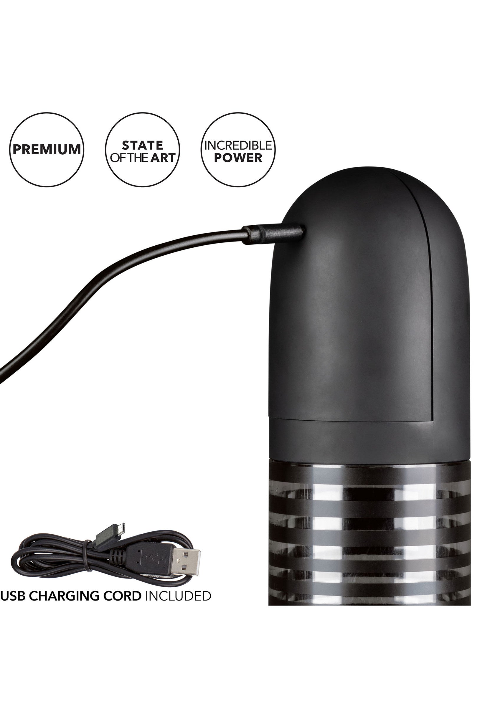 Performance masculine CalExotics Rechargeable Ez Pump Kit