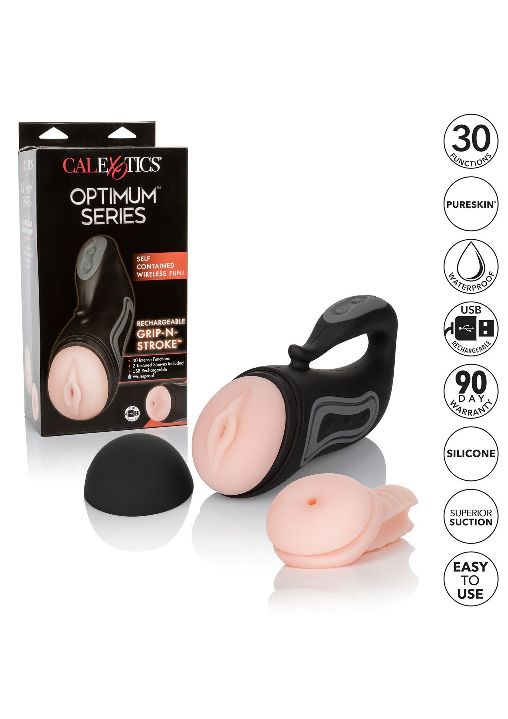 Masturbateur CalExotics Rechargeable Grip-N-Stroke