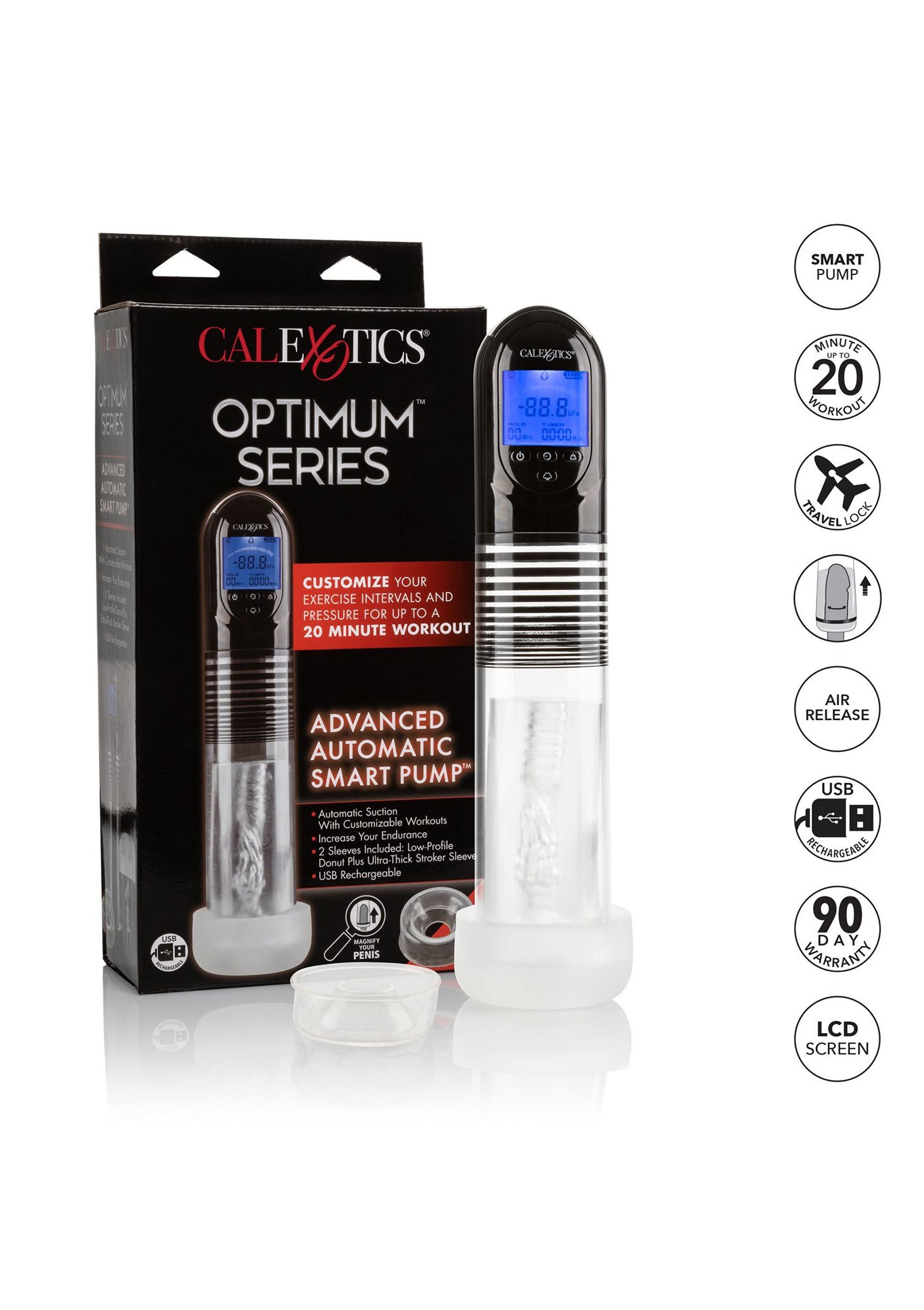 Performance masculine CalExotics Advanced Automatic Smart Pump