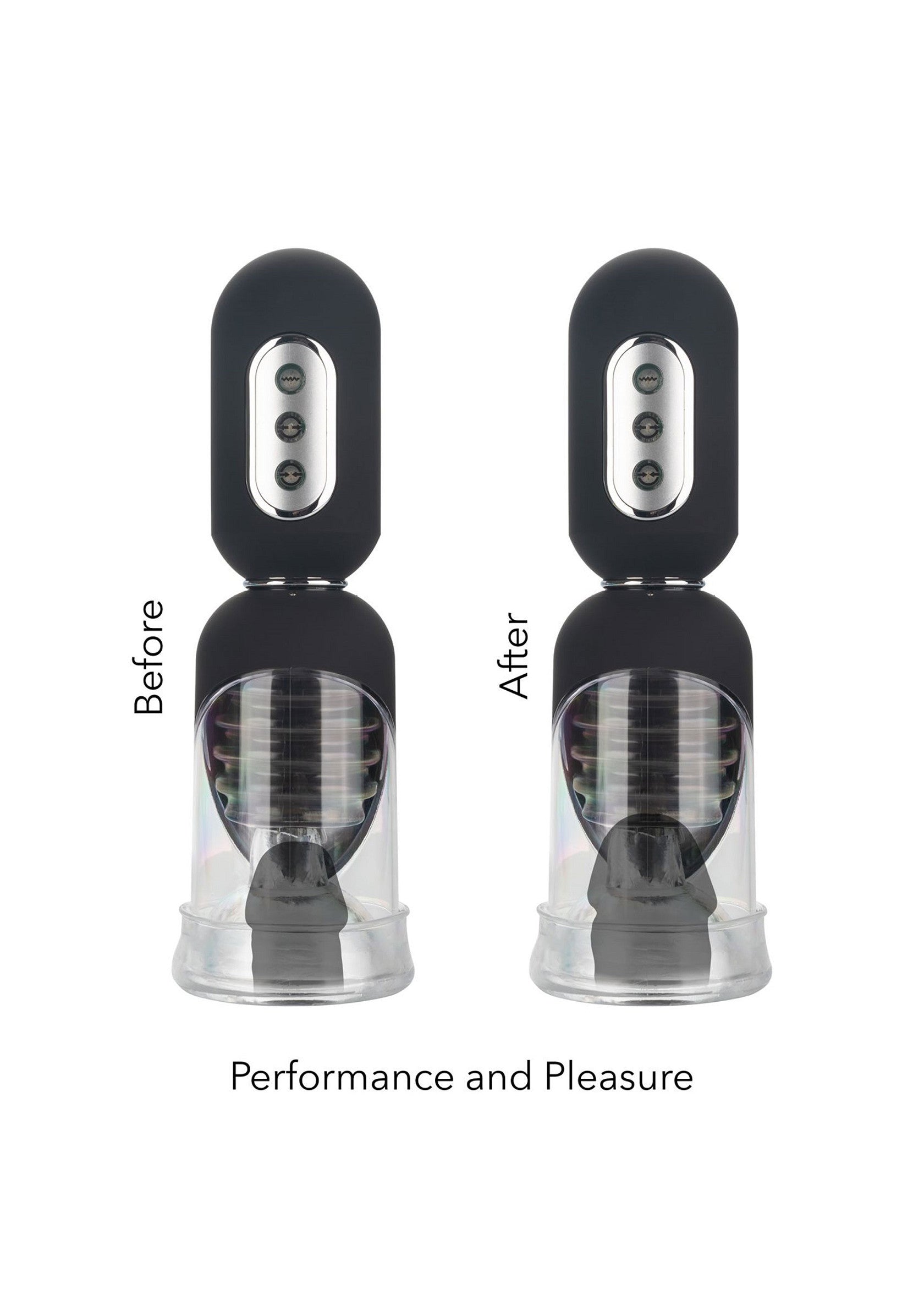 Performance masculine CalExotics Get Hard Head Pump Set