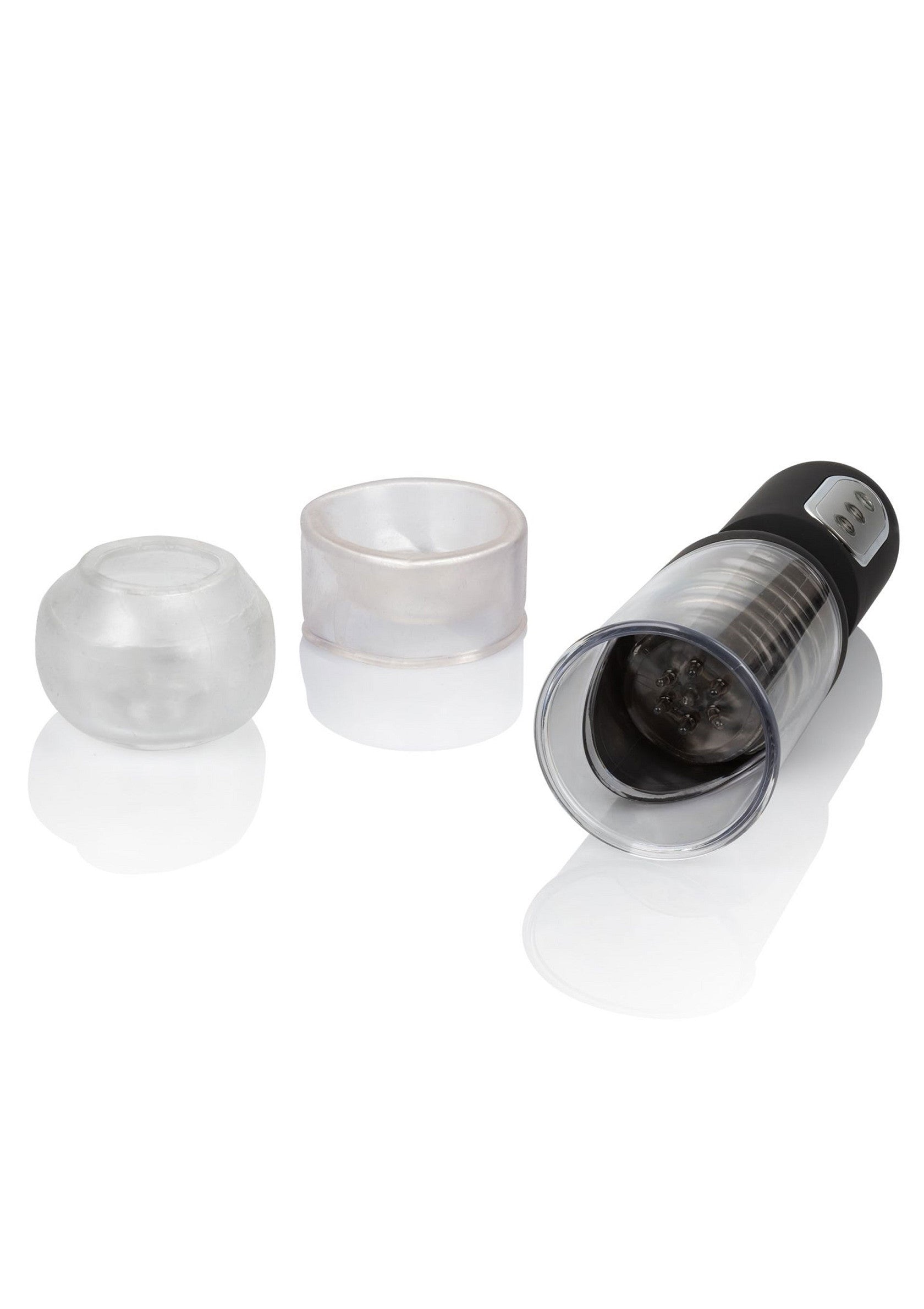 Performance masculine CalExotics Get Hard Head Pump Set
