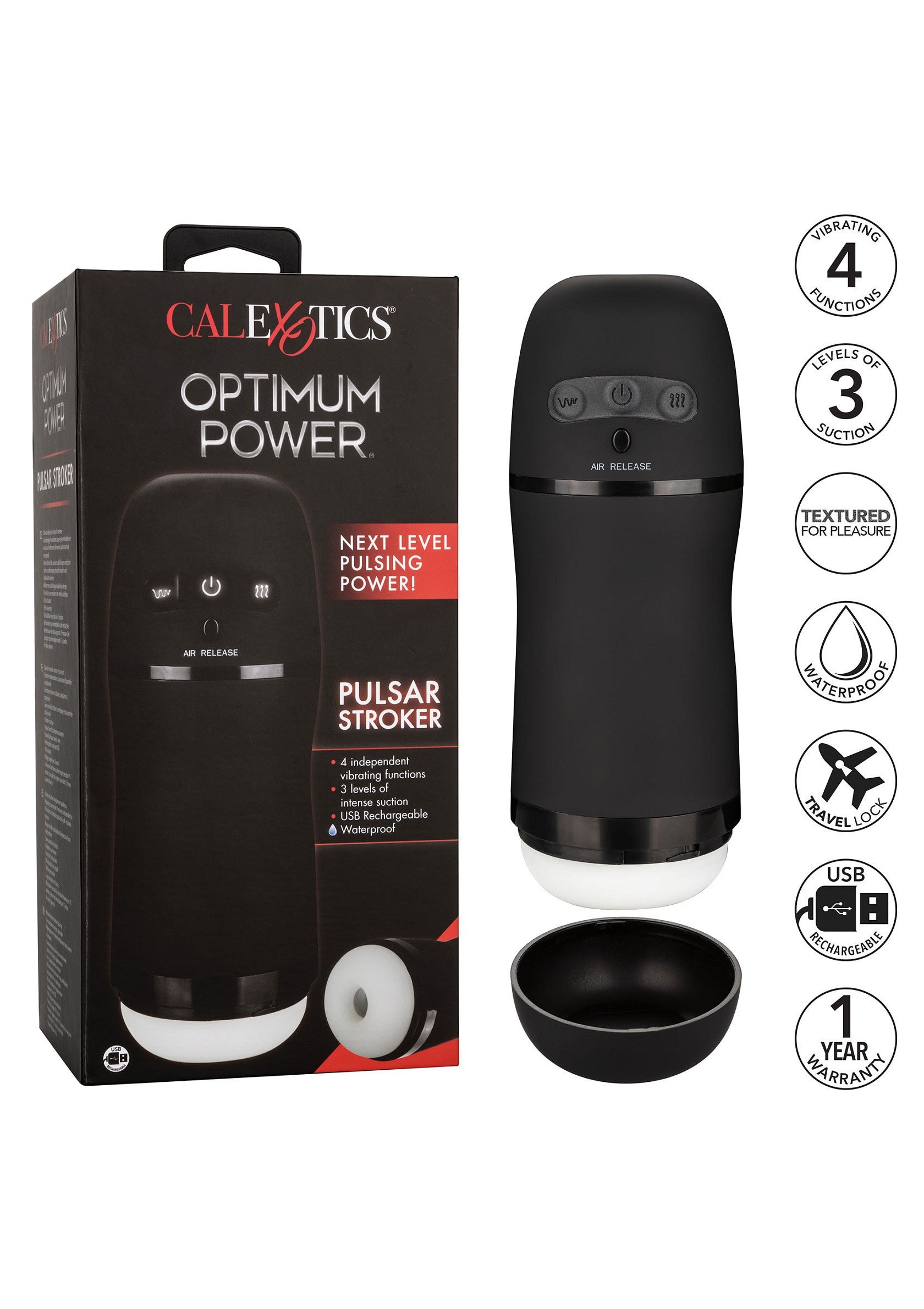 Masturbateur CalExotics Pulsar Stroker