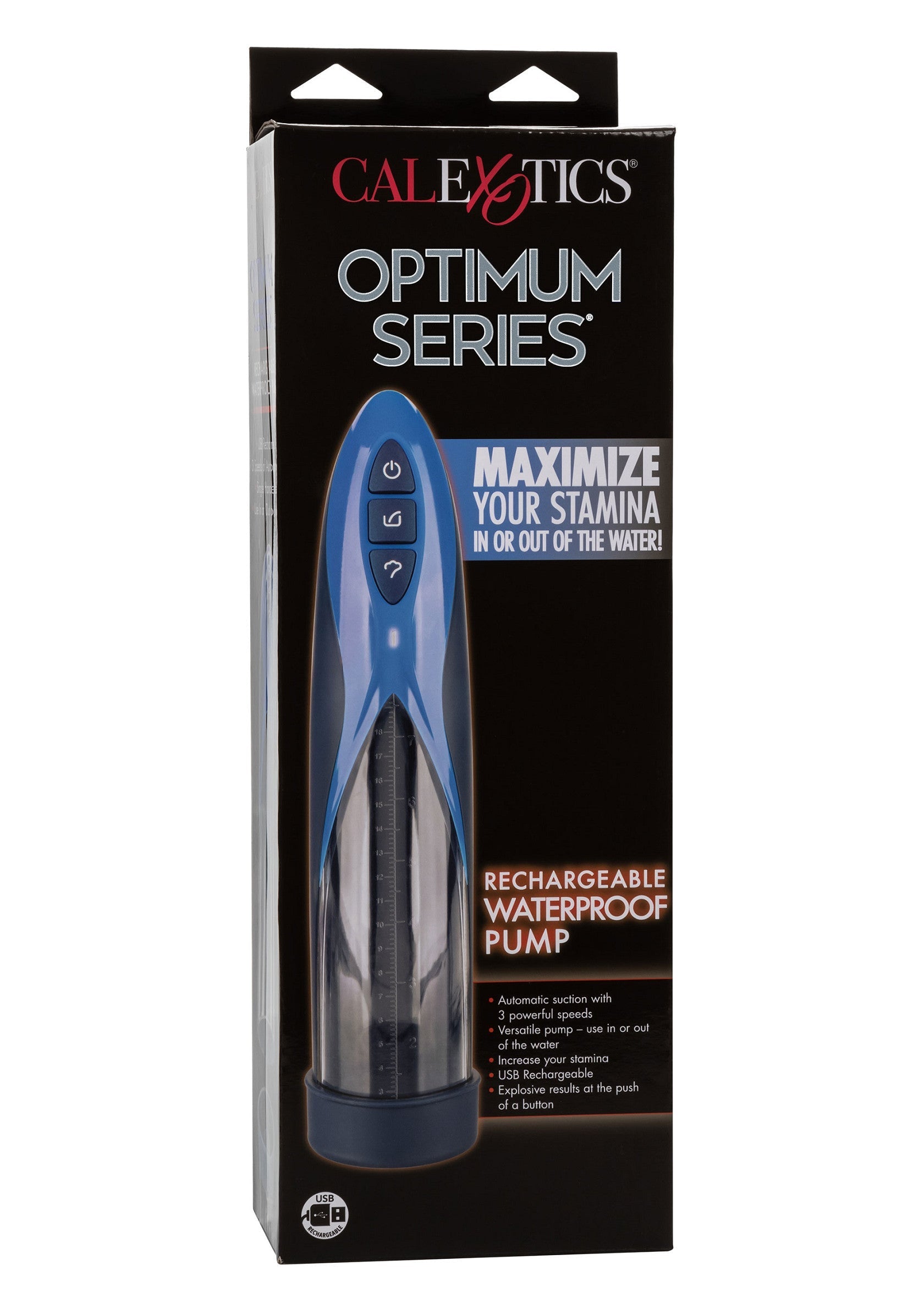 Performance masculine CalExotics Rechargeable Waterproof Pump