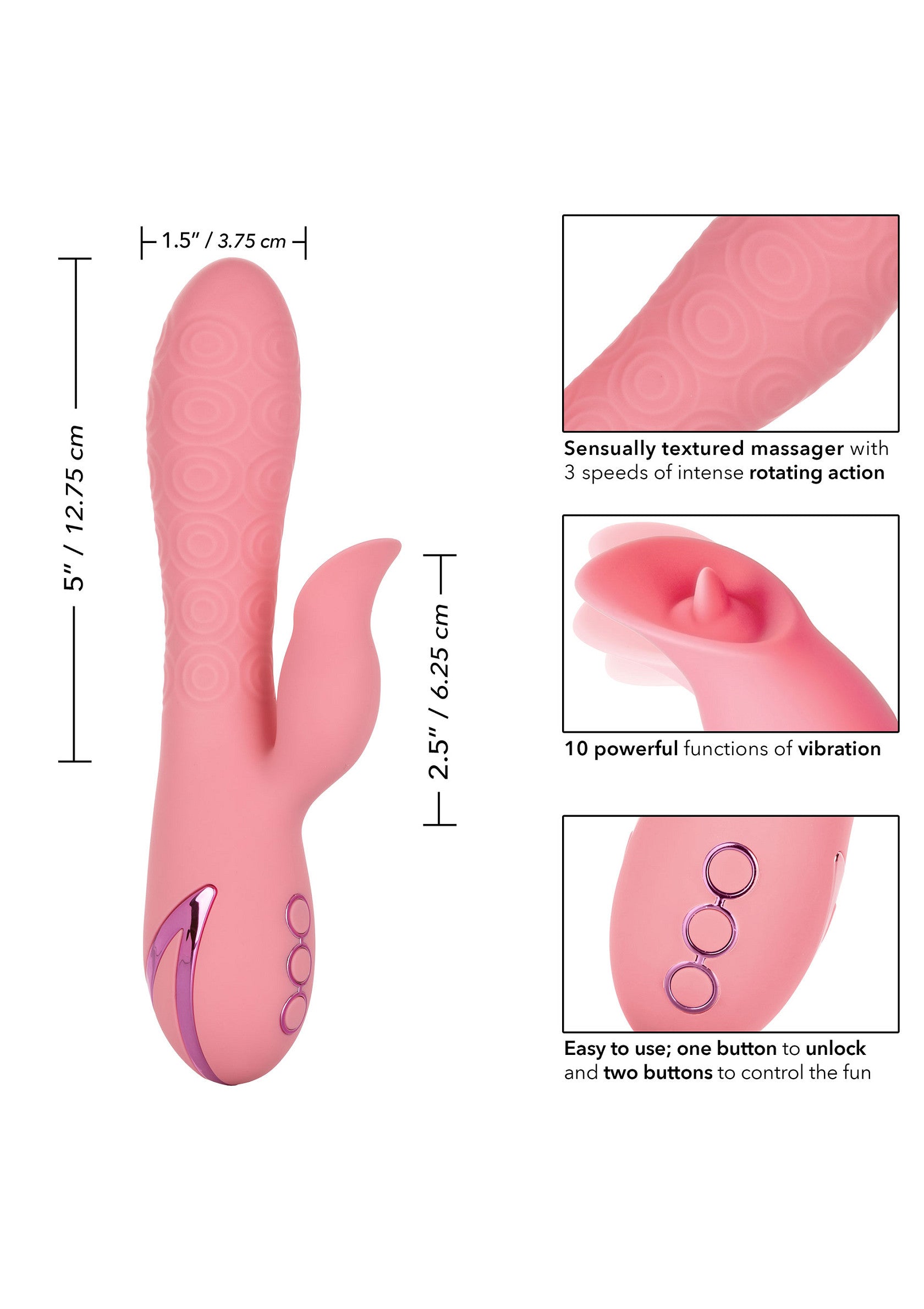 Vibromasseur CalExotics Pasadena Player