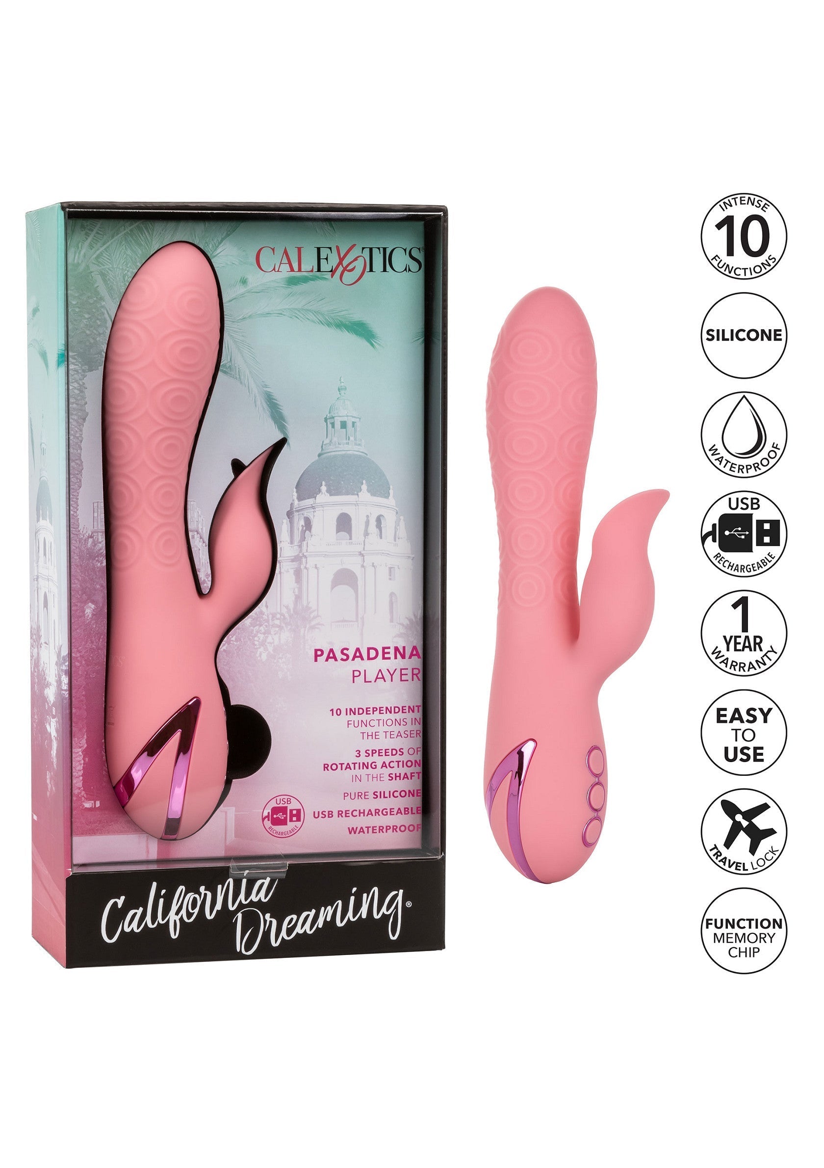 Vibromasseur CalExotics Pasadena Player