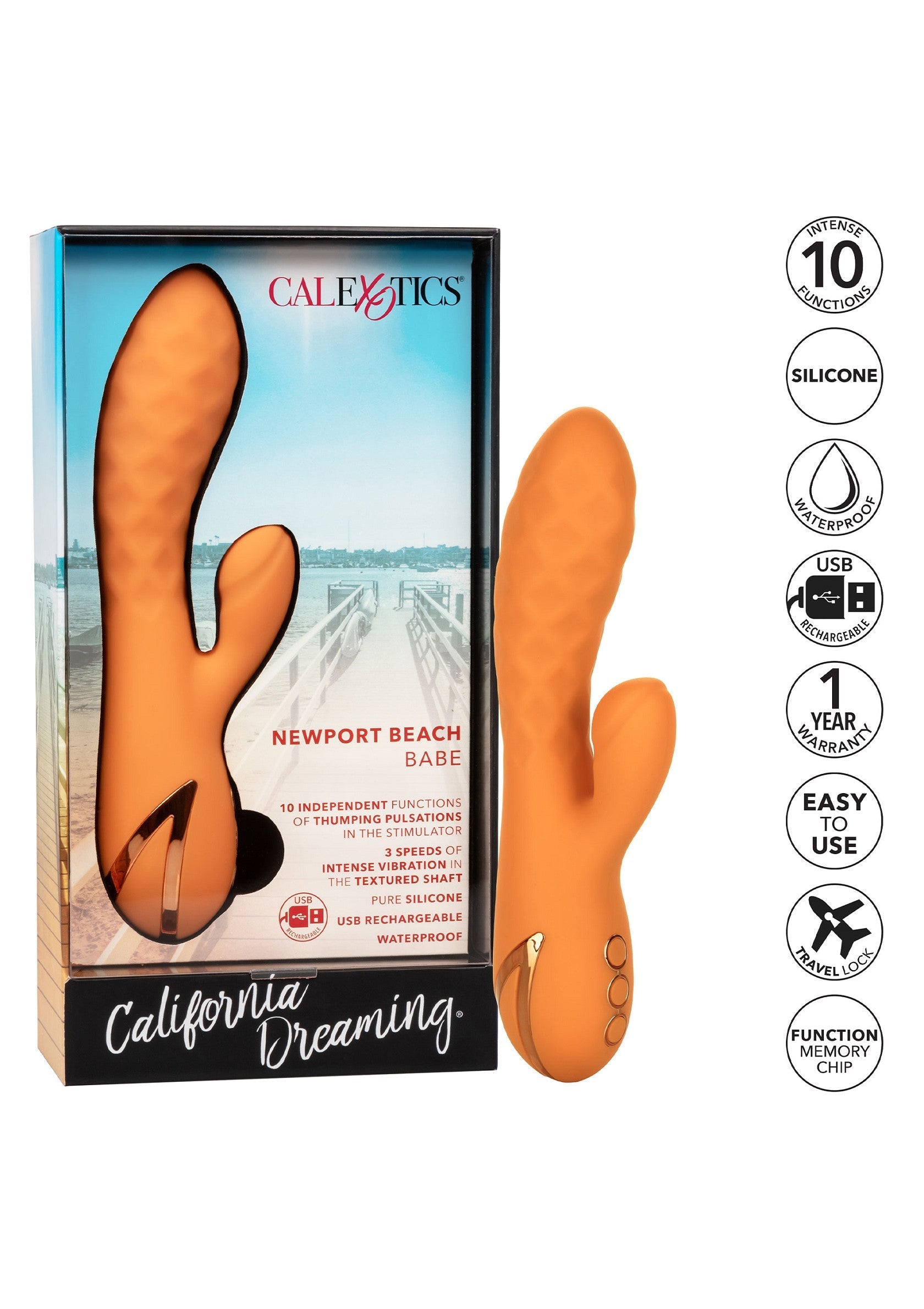Vibromasseur CalExotics Newport Beach Babe