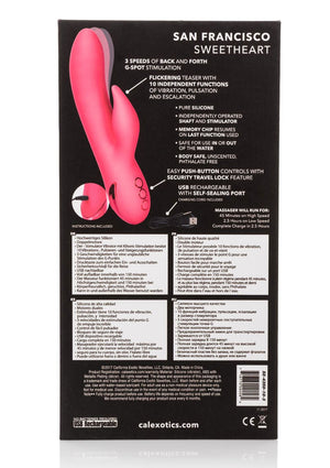 Vibromasseur CalExotics San Francisco Sweetheart