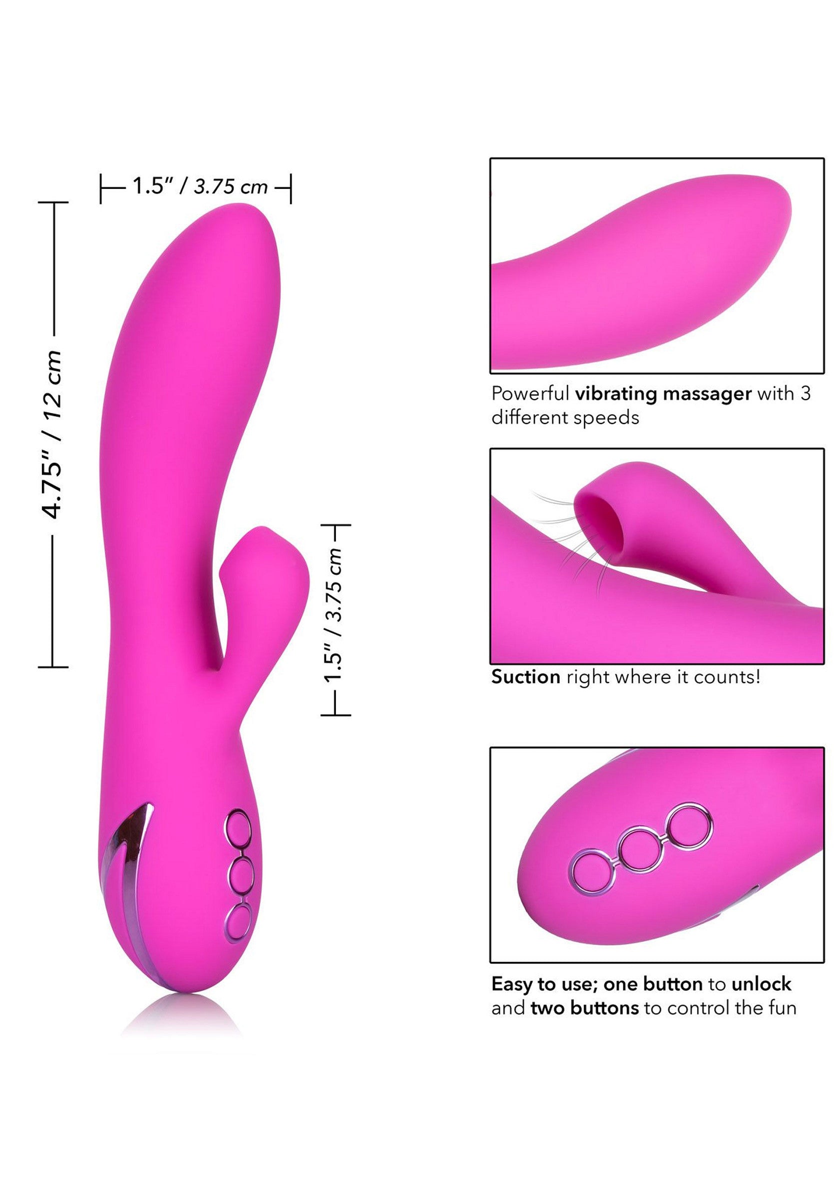 Vibromasseur CalExotics Malibu Minx