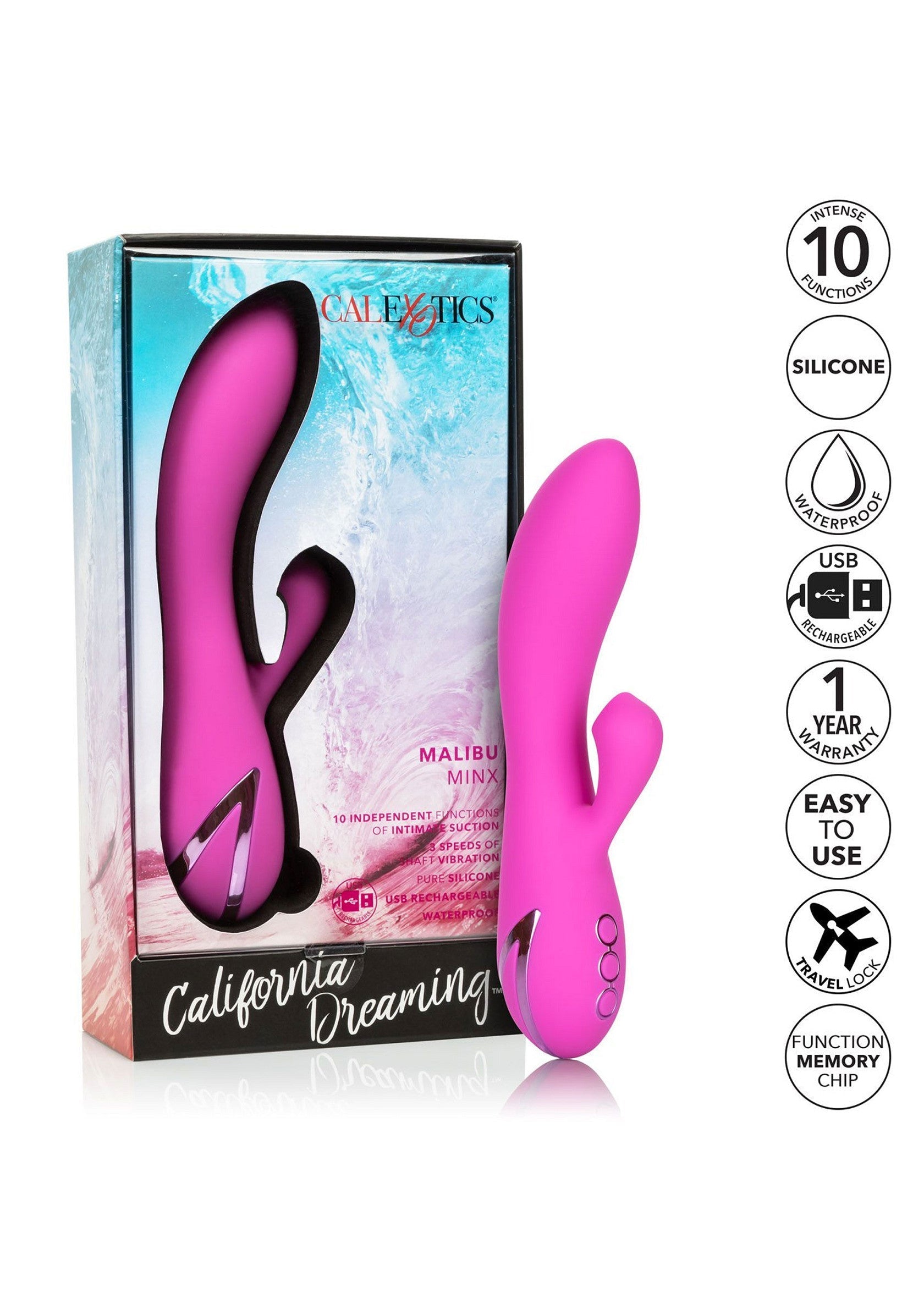 Vibromasseur CalExotics Malibu Minx