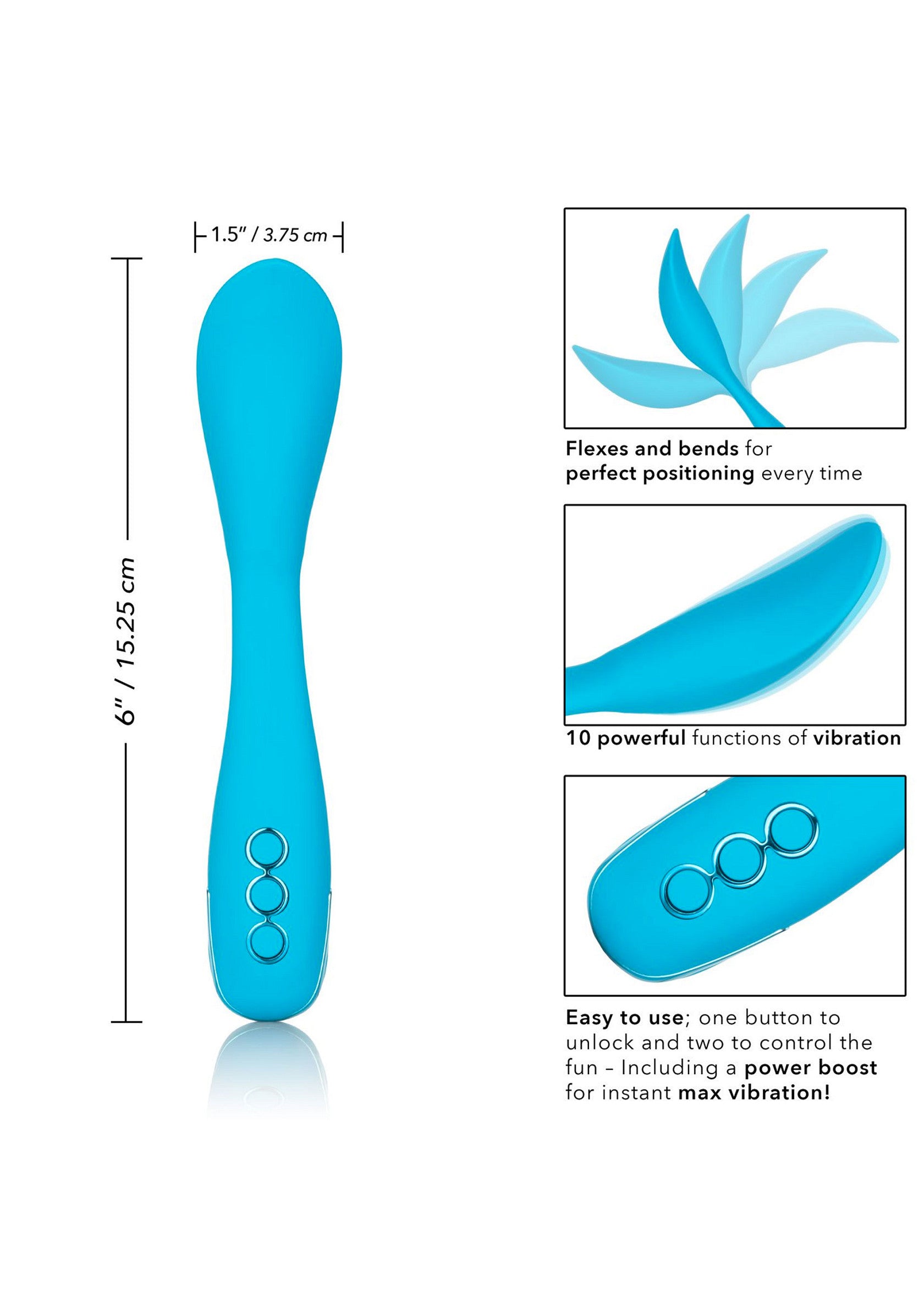 Vibromasseur CalExotics Palm Springs Pleaser