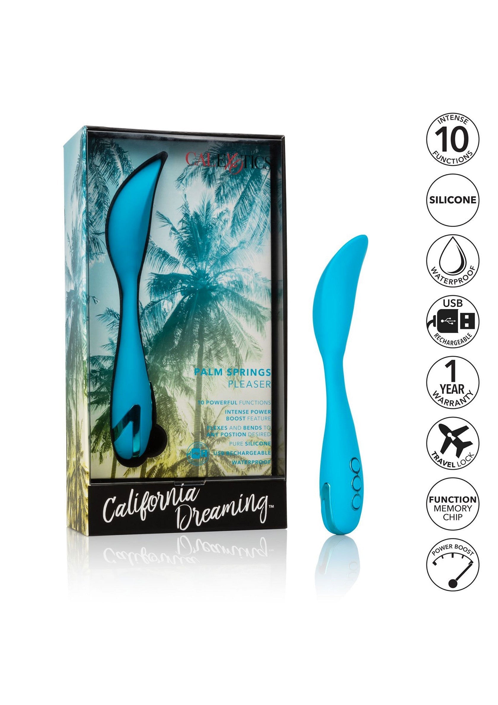 Vibromasseur CalExotics Palm Springs Pleaser