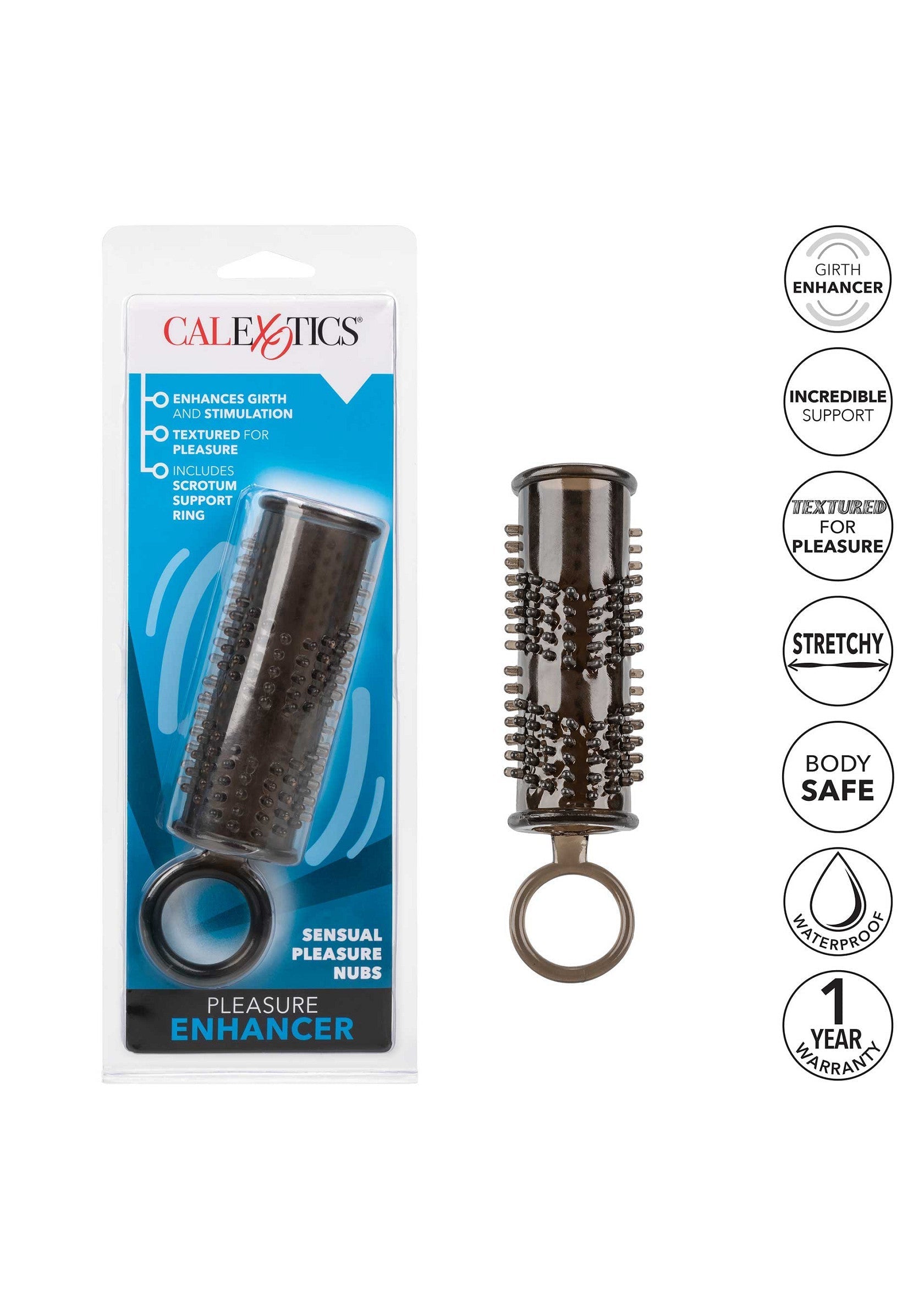 Performance masculine CalExotics Pleasure Enhancer