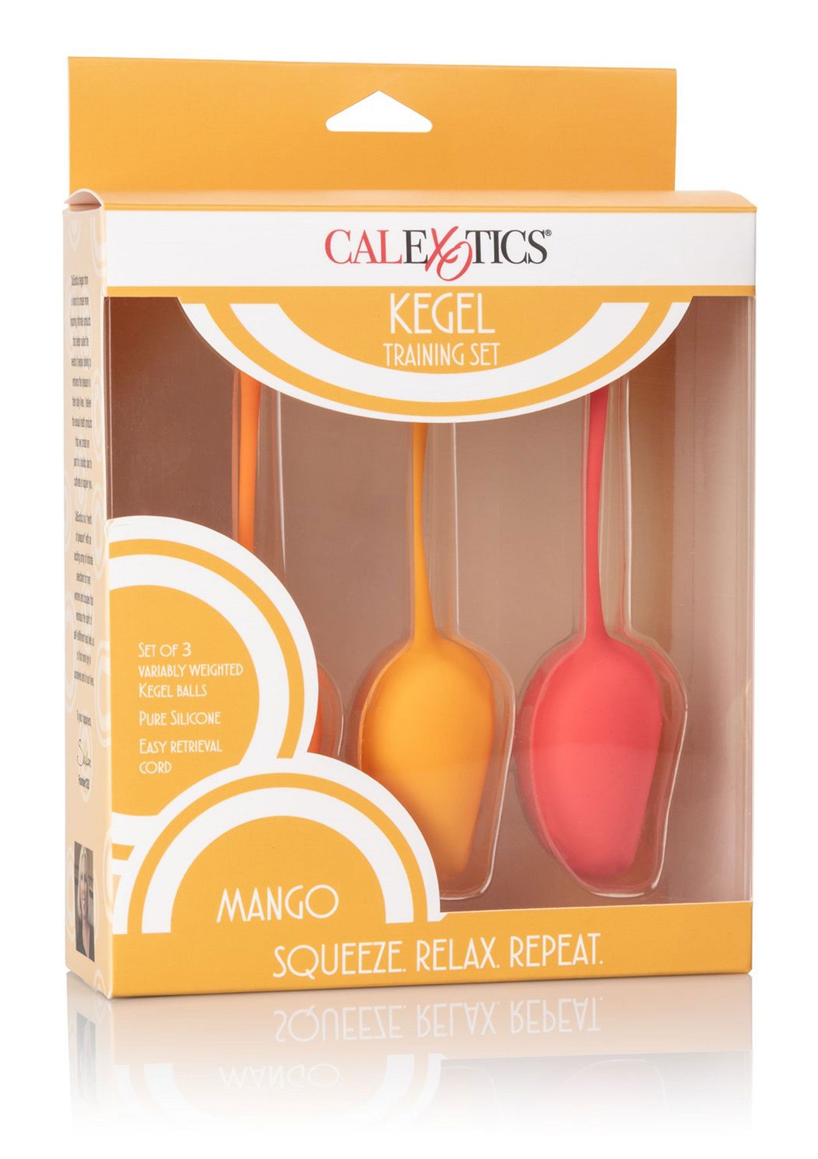 Boules de Geisha CalExotics Kegel Training Set Mango