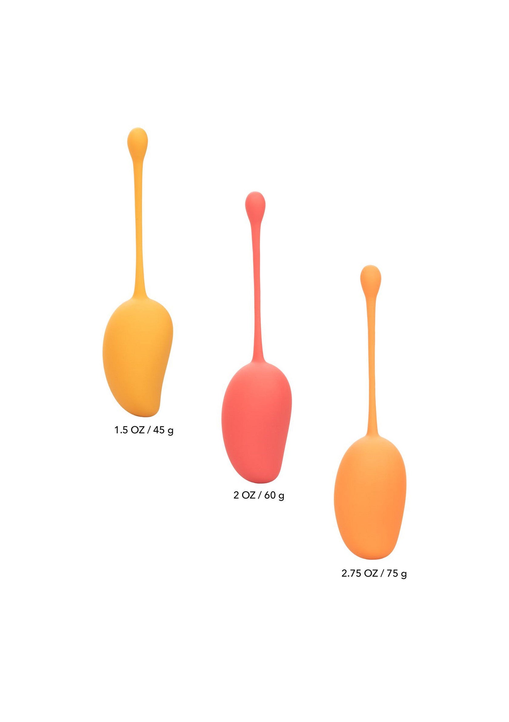 Boules de Geisha CalExotics Kegel Training Set Mango