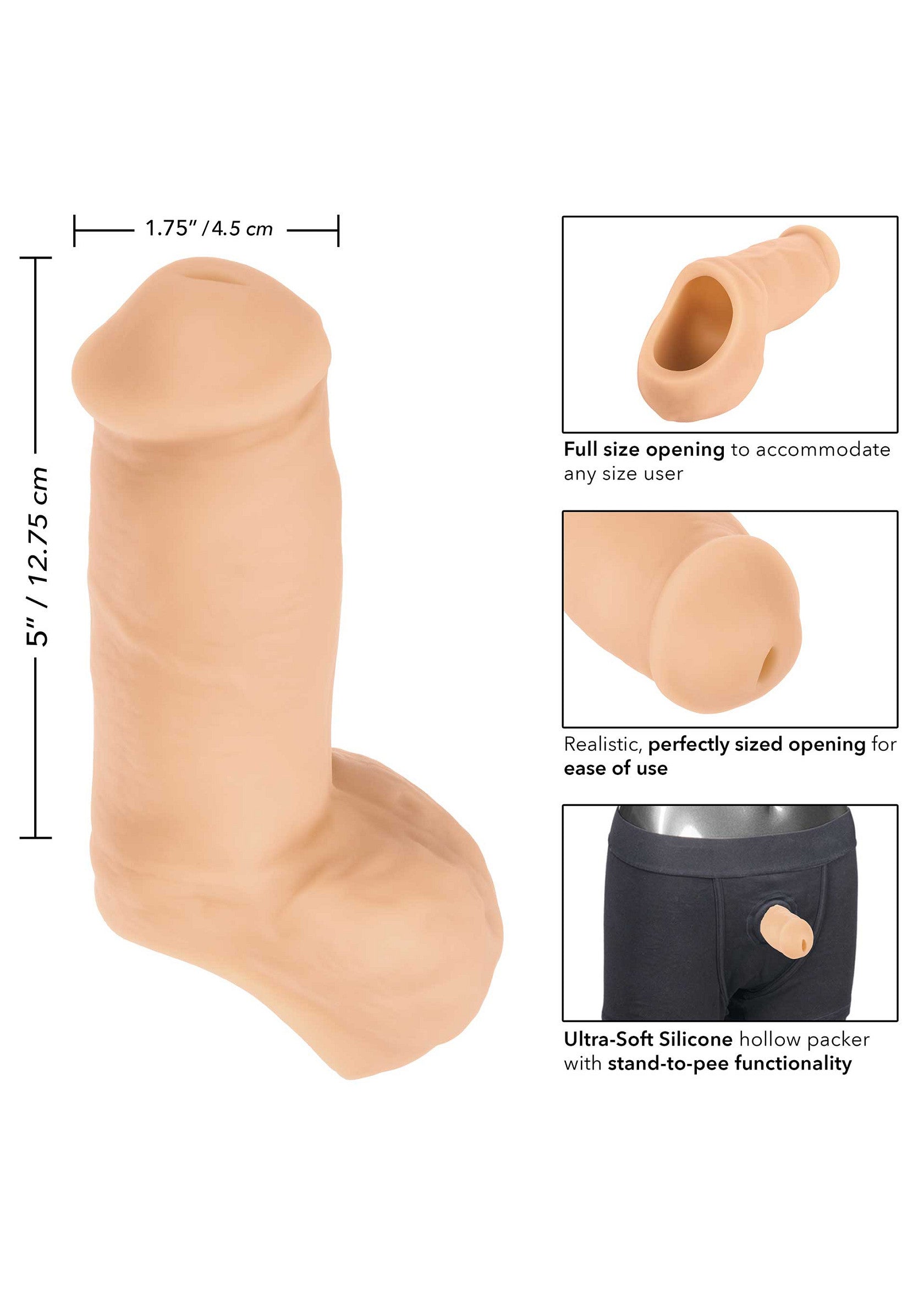 Lingerie CalExotics Packer Gear 5 inch / 12.8 cm STP