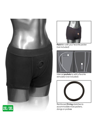 Lingerie CalExotics Boxer Brief Harness