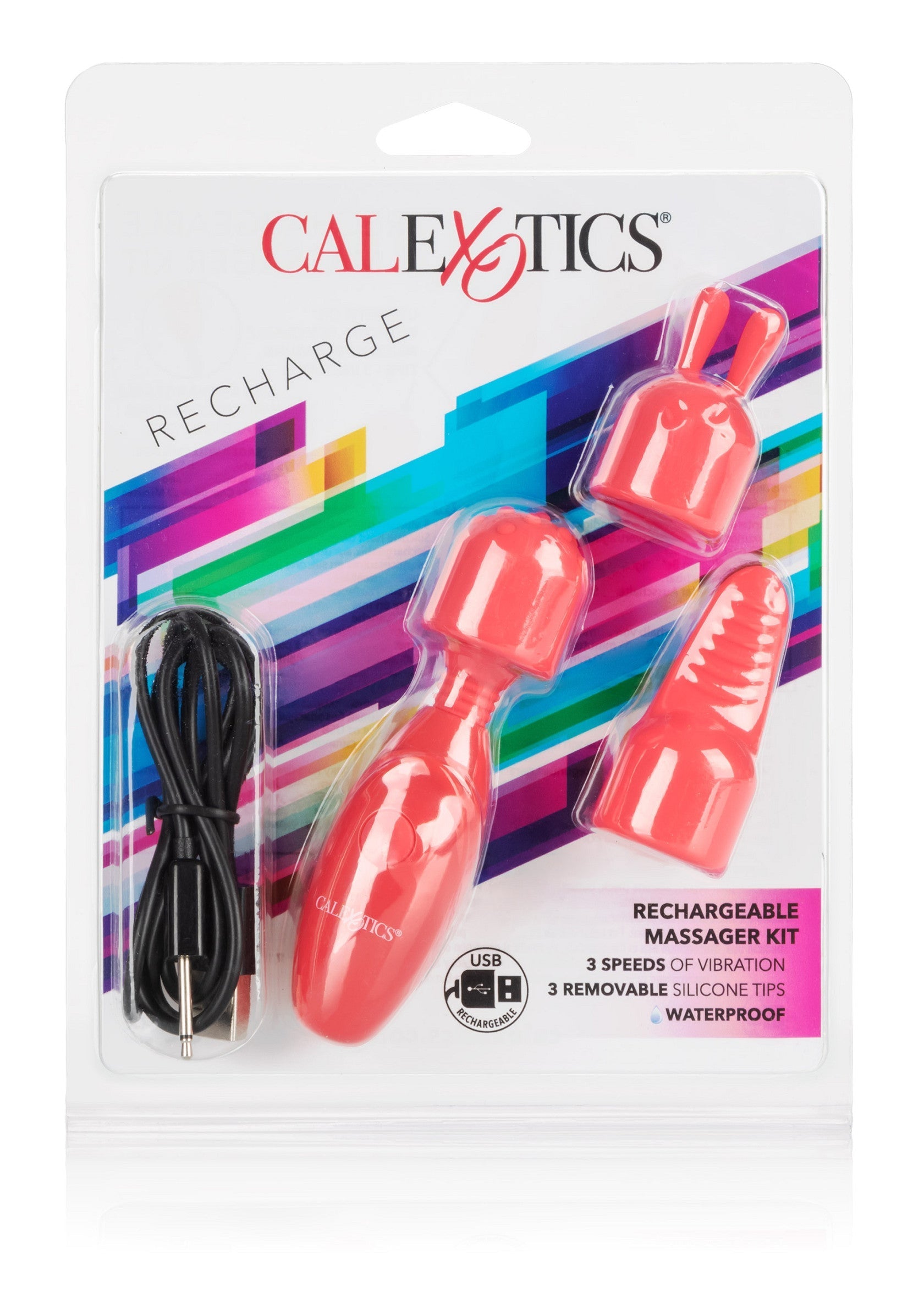 Masseur CalExotics Rechargeable Massager Kit