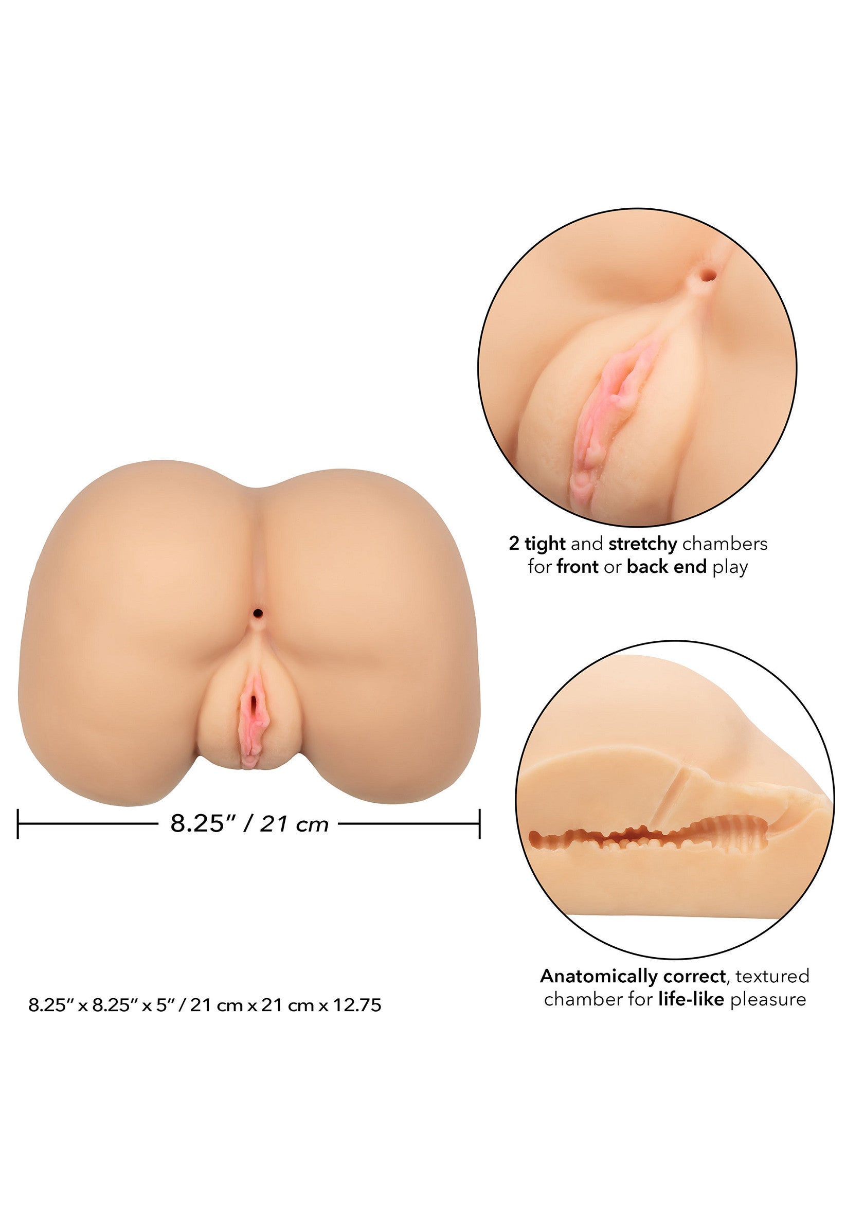 Masturbateur CalExotics Stroke It Life size Ass