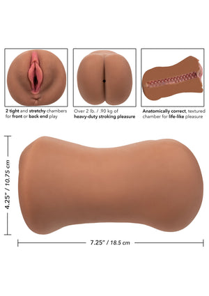 Masturbateur CalExotics Stroke It Dual Entry Pussy Ass