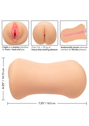 Masturbateur CalExotics Stroke It Dual Entry Pussy Ass