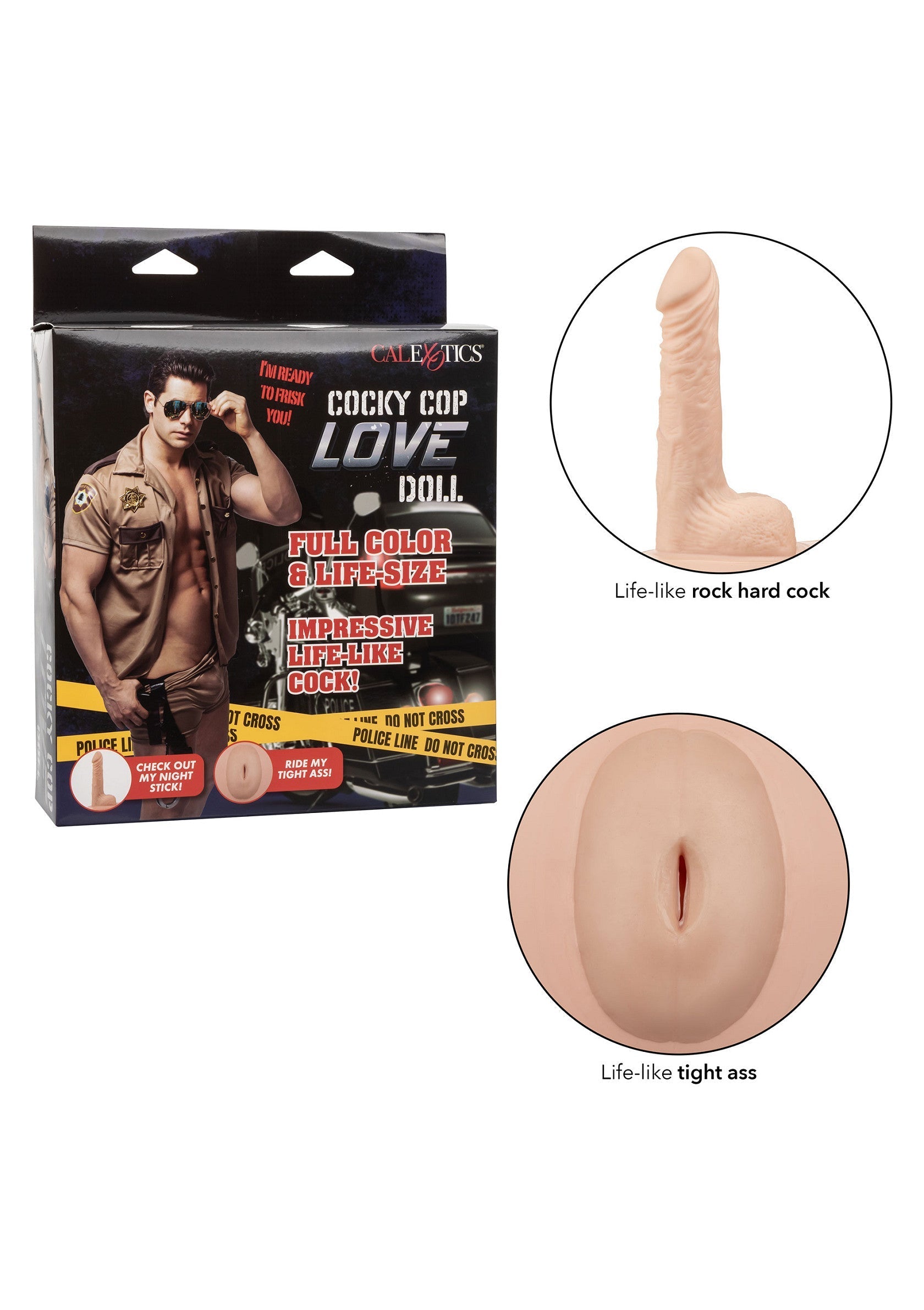 Poupée intime CalExotics Cocky Cop Love Doll