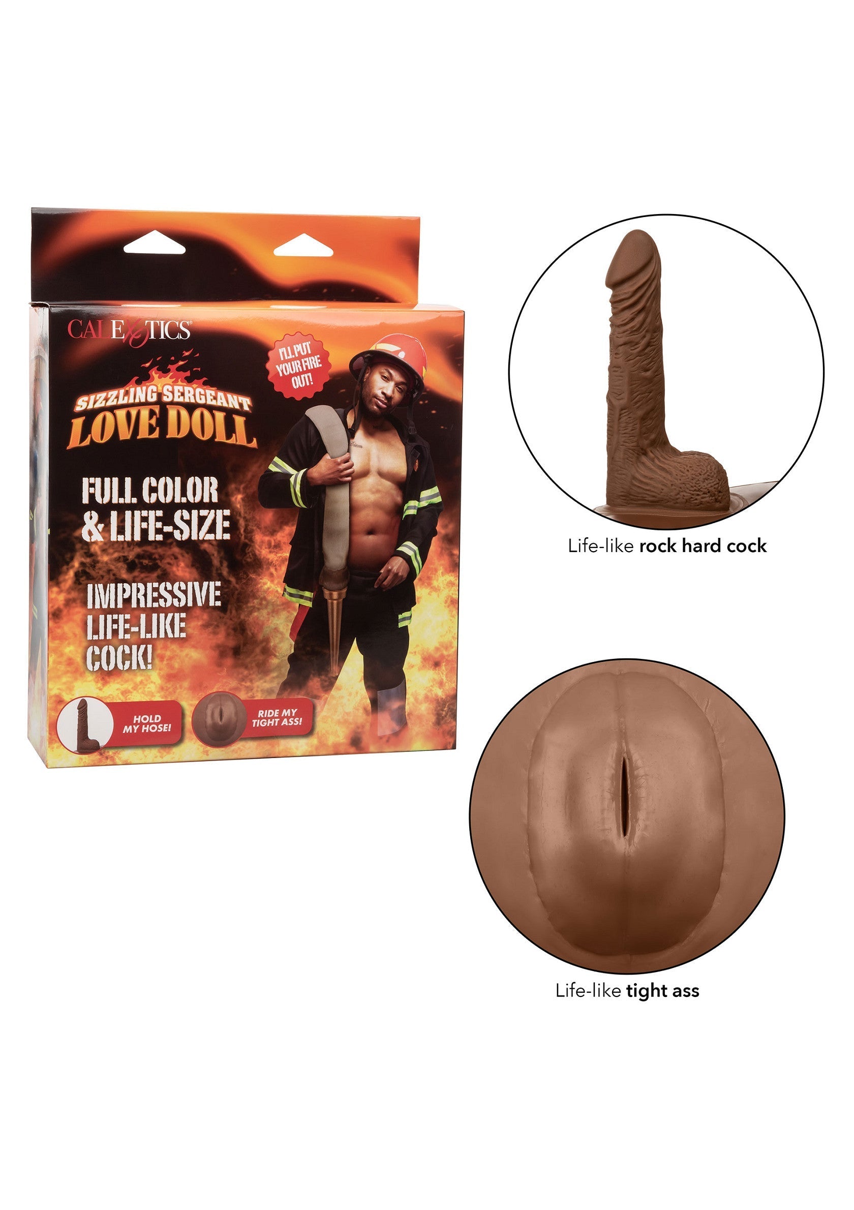 Poupée intime CalExotics Sizzling Sergeant Love Doll