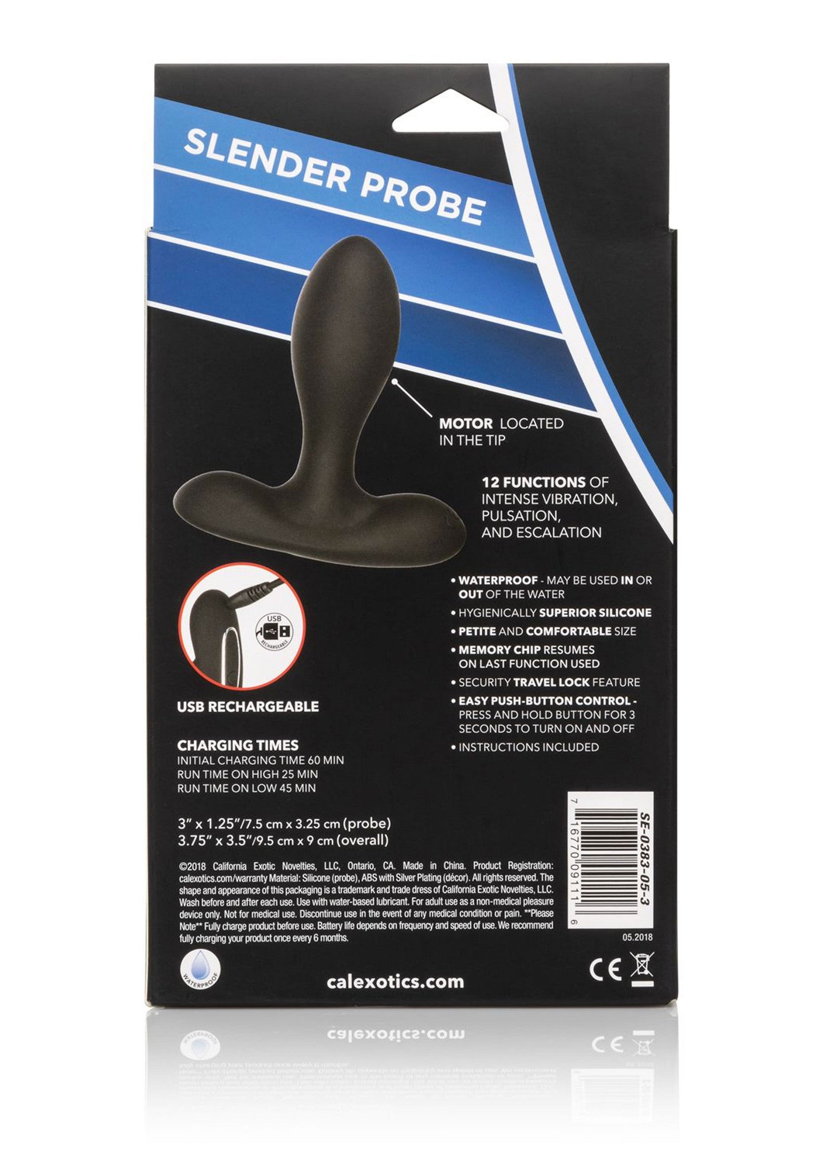 Jouet anal CalExotics Eclipse Slender Probe