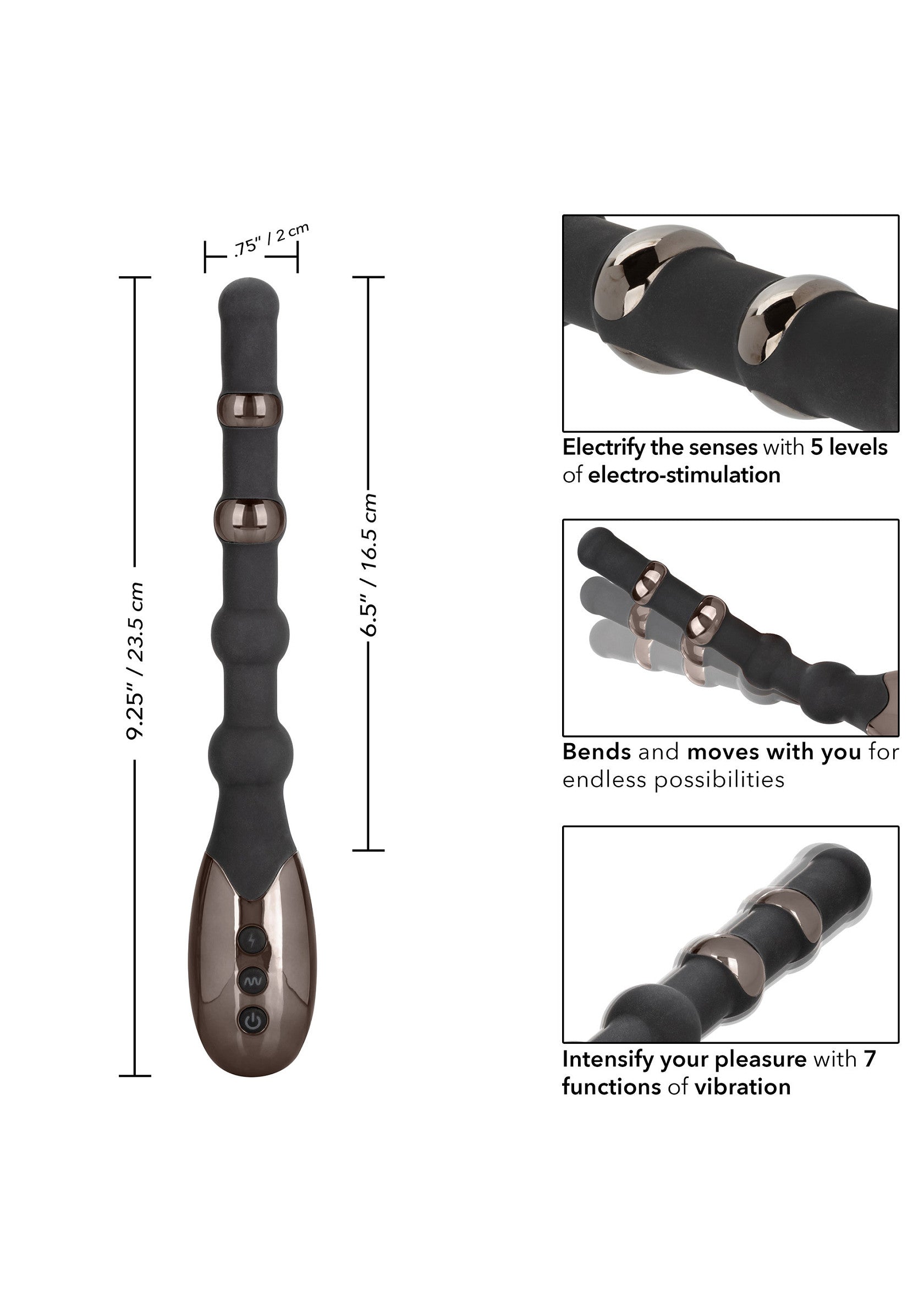 Jouet anal CalExotics Volt Electro Beads