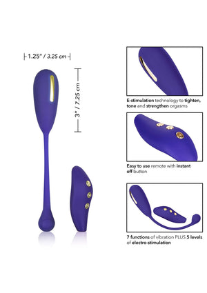 Boules de Geisha CalExotics eStim Remote Kegel Exerciser