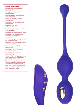 Boules de Geisha CalExotics eStim Dual Kegel Exerciser