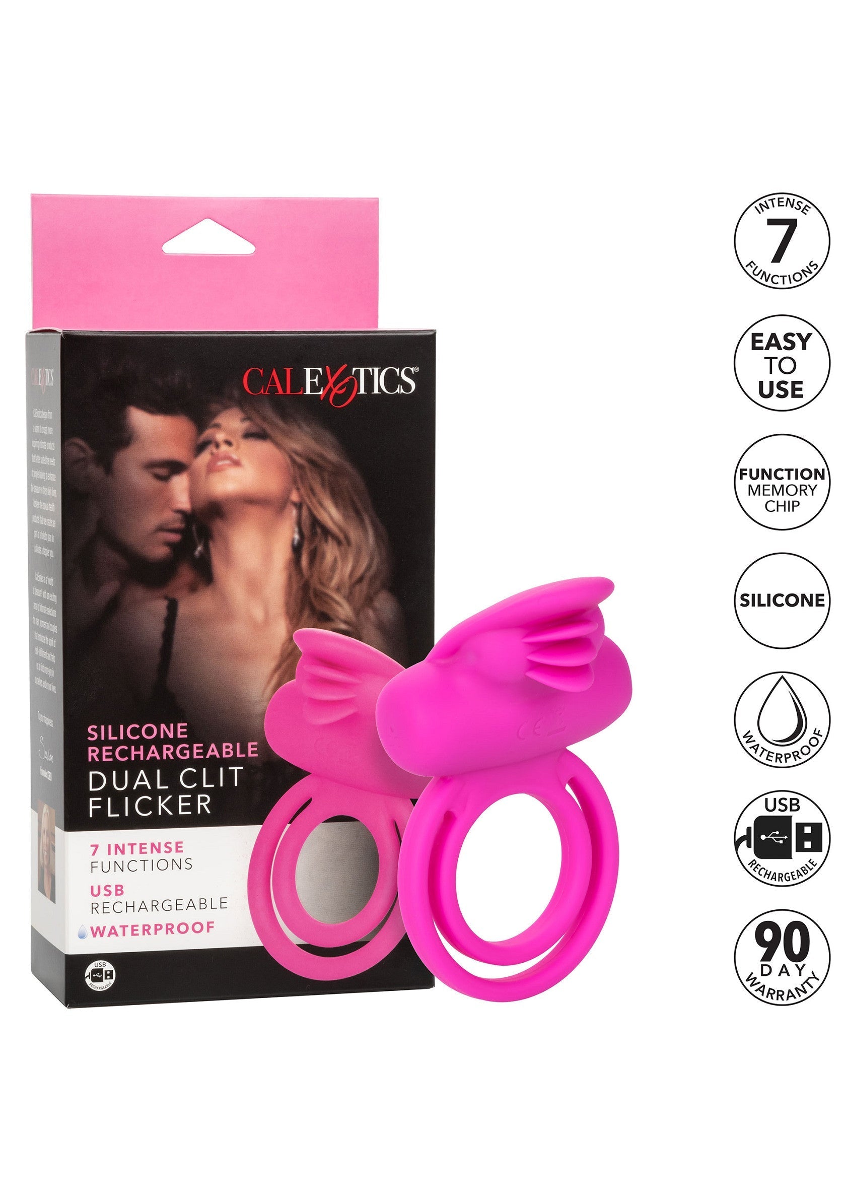 Performance masculine CalExotics Dual Clit Flicker Enhancer