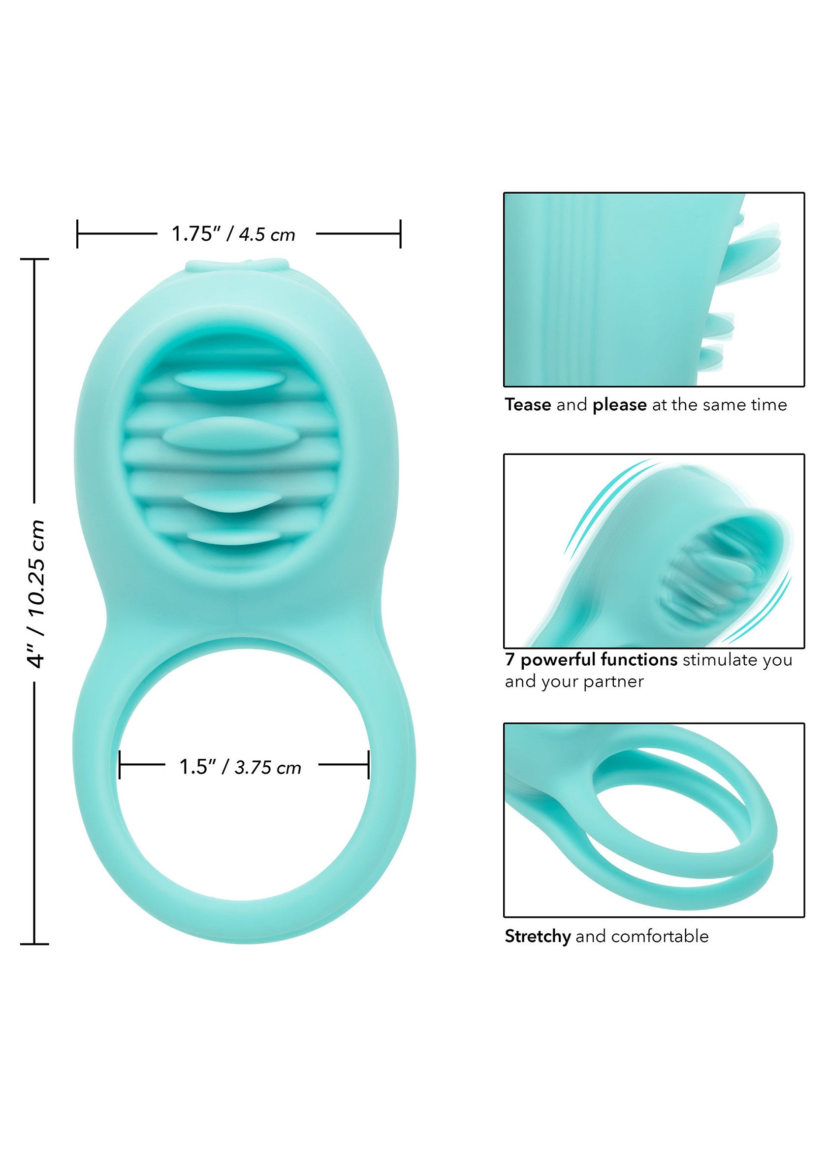 Performance masculine CalExotics French Kiss Enhancer