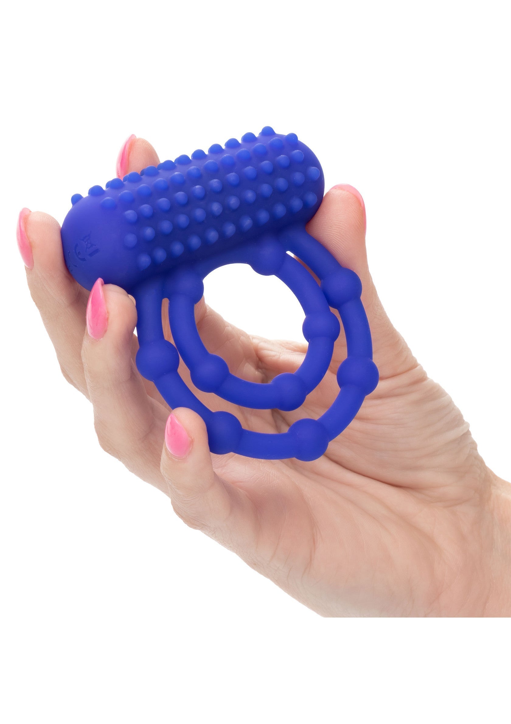 Performance masculine CalExotics 10 Bead Maximus Ring