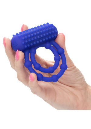Performance masculine CalExotics 10 Bead Maximus Ring