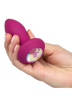 Jouet anal CalExotics Vibrating Petite Crystal Probe