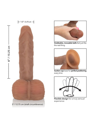 Dildo CalExotics Emperor Ballsy